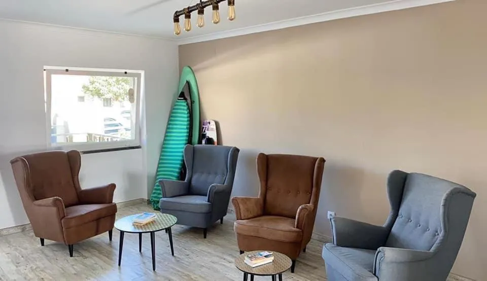 Living room in The Globetrotter's Inn