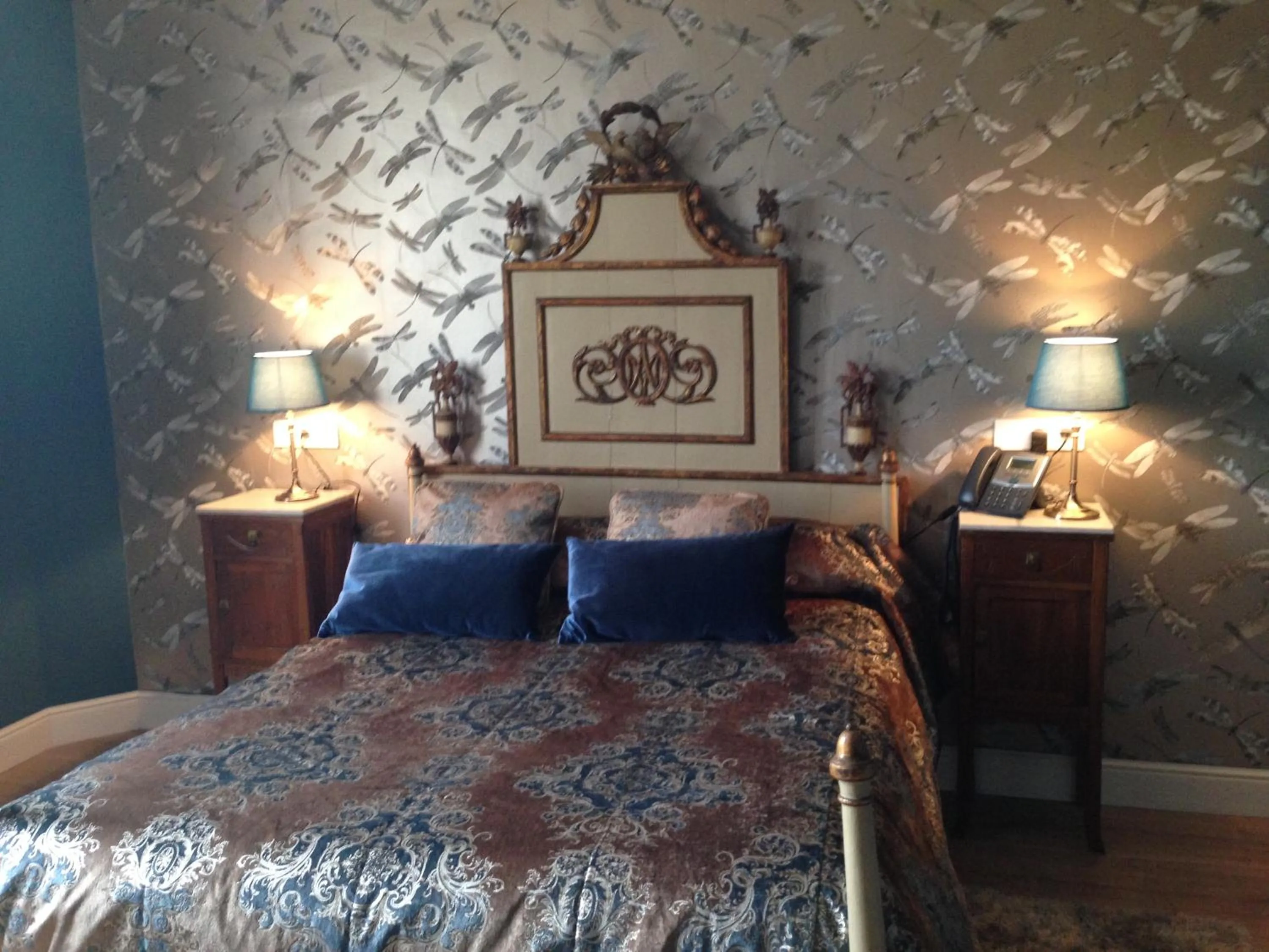 Bed in Hotel Can Ribalta