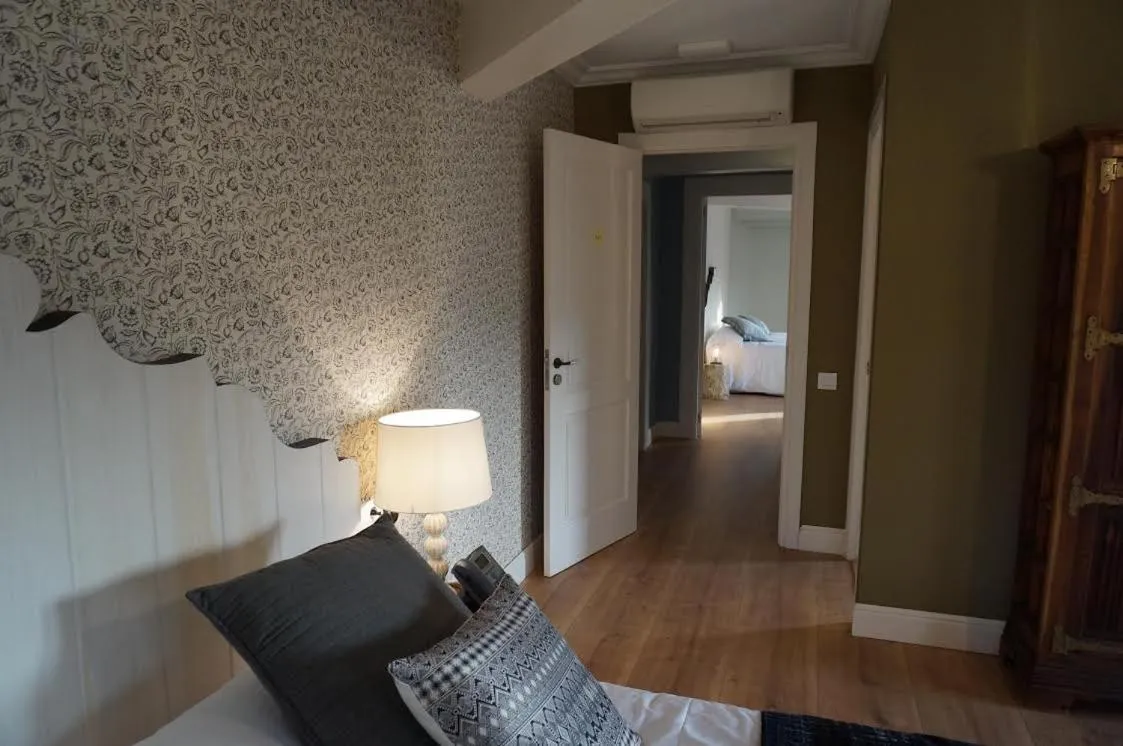 Bed in Hotel Can Ribalta