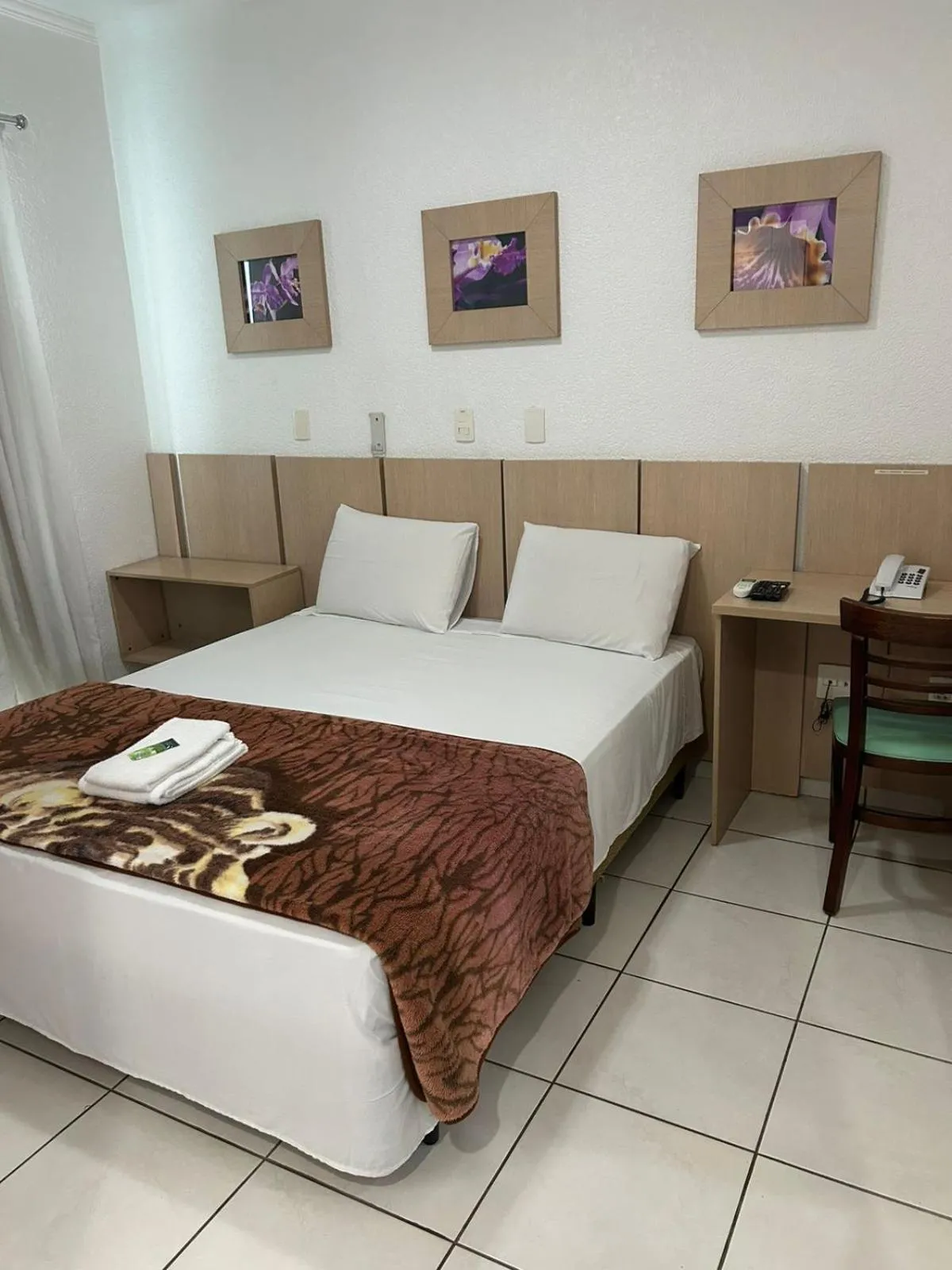 Bed in Argentin Palace Hotel