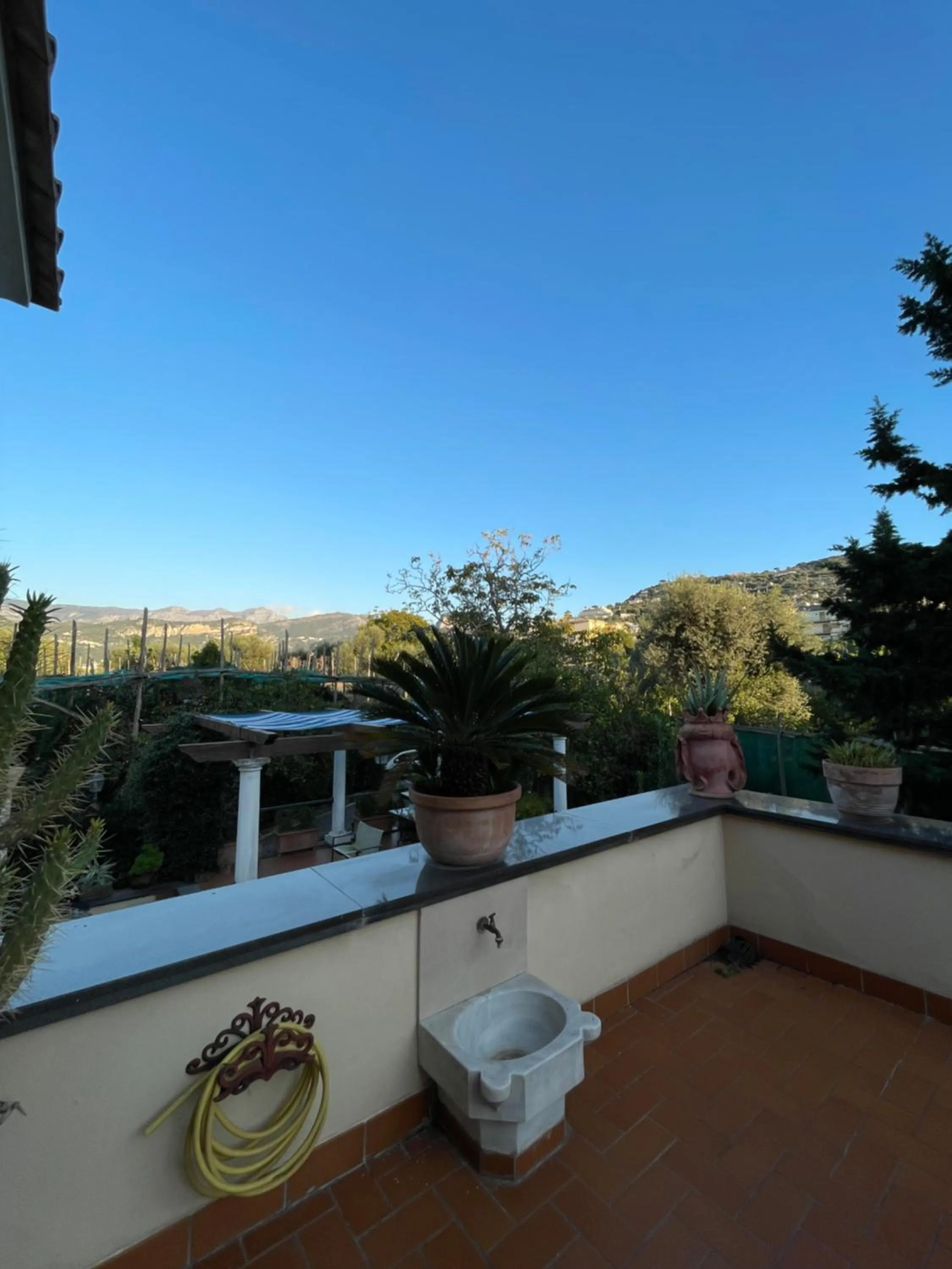 Natural landscape in Domus Felix