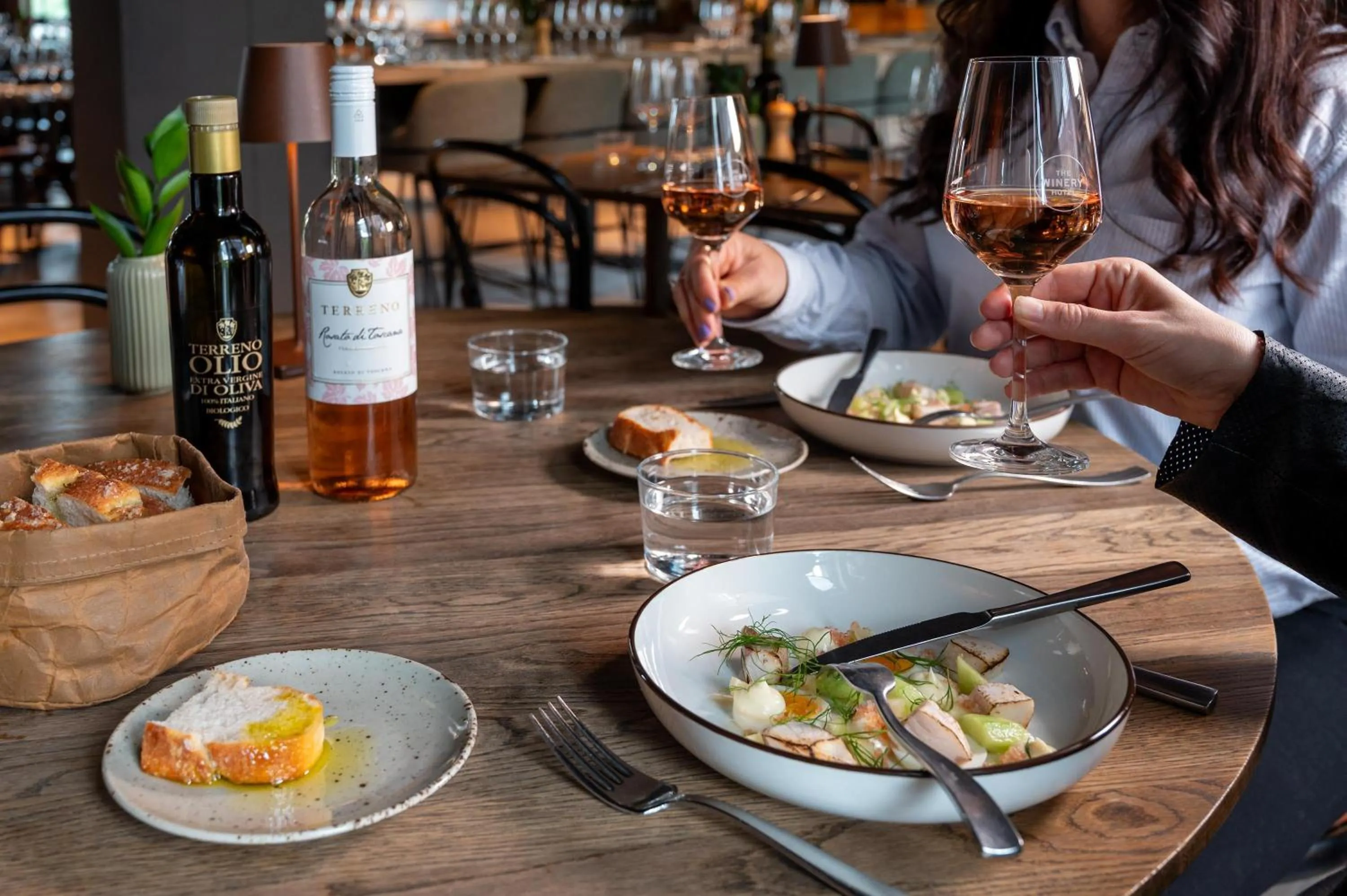 Restaurant/places to eat in The Winery Hotel, WorldHotels Crafted