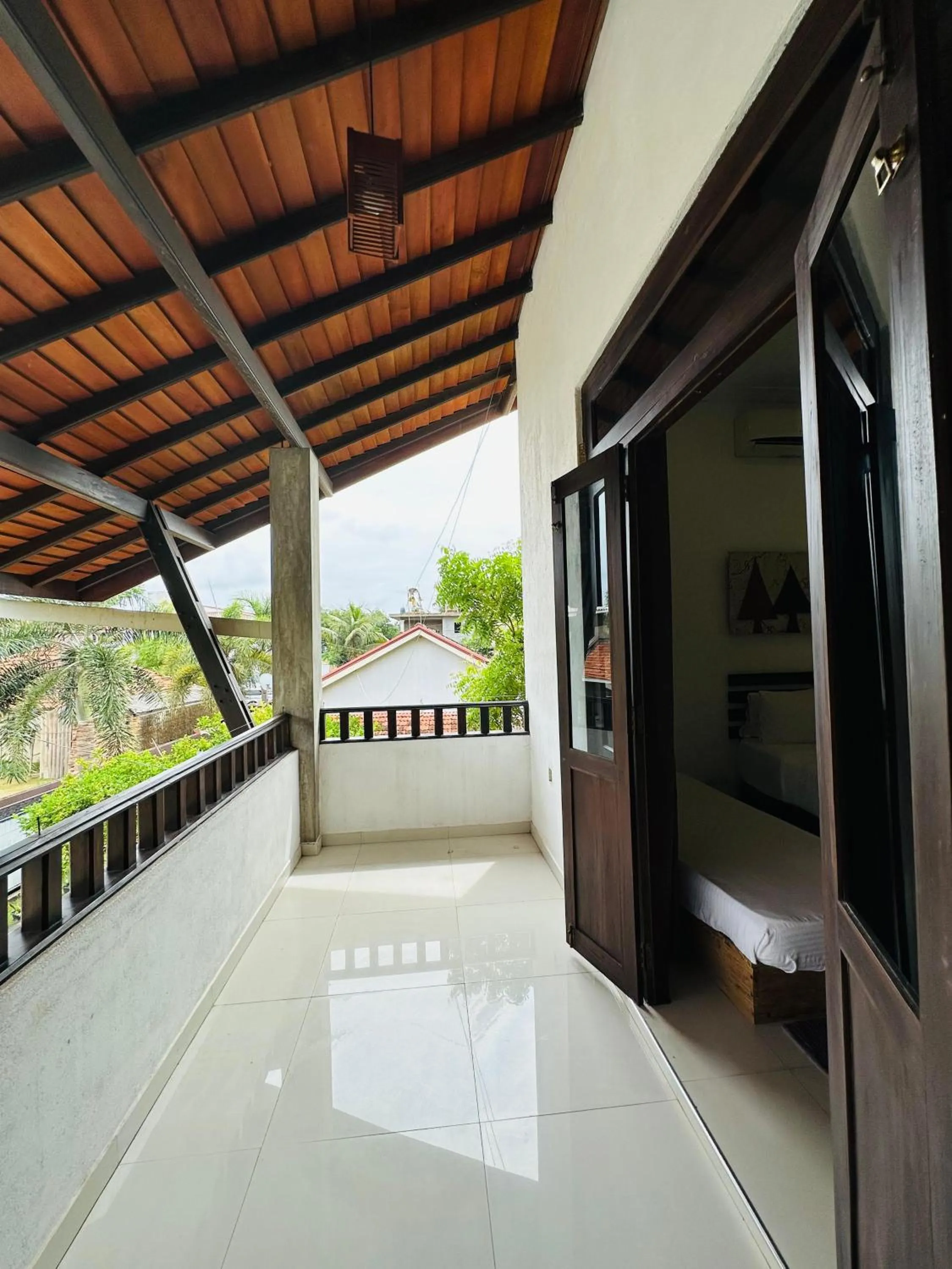 Patio in Sunrise Palace Negombo