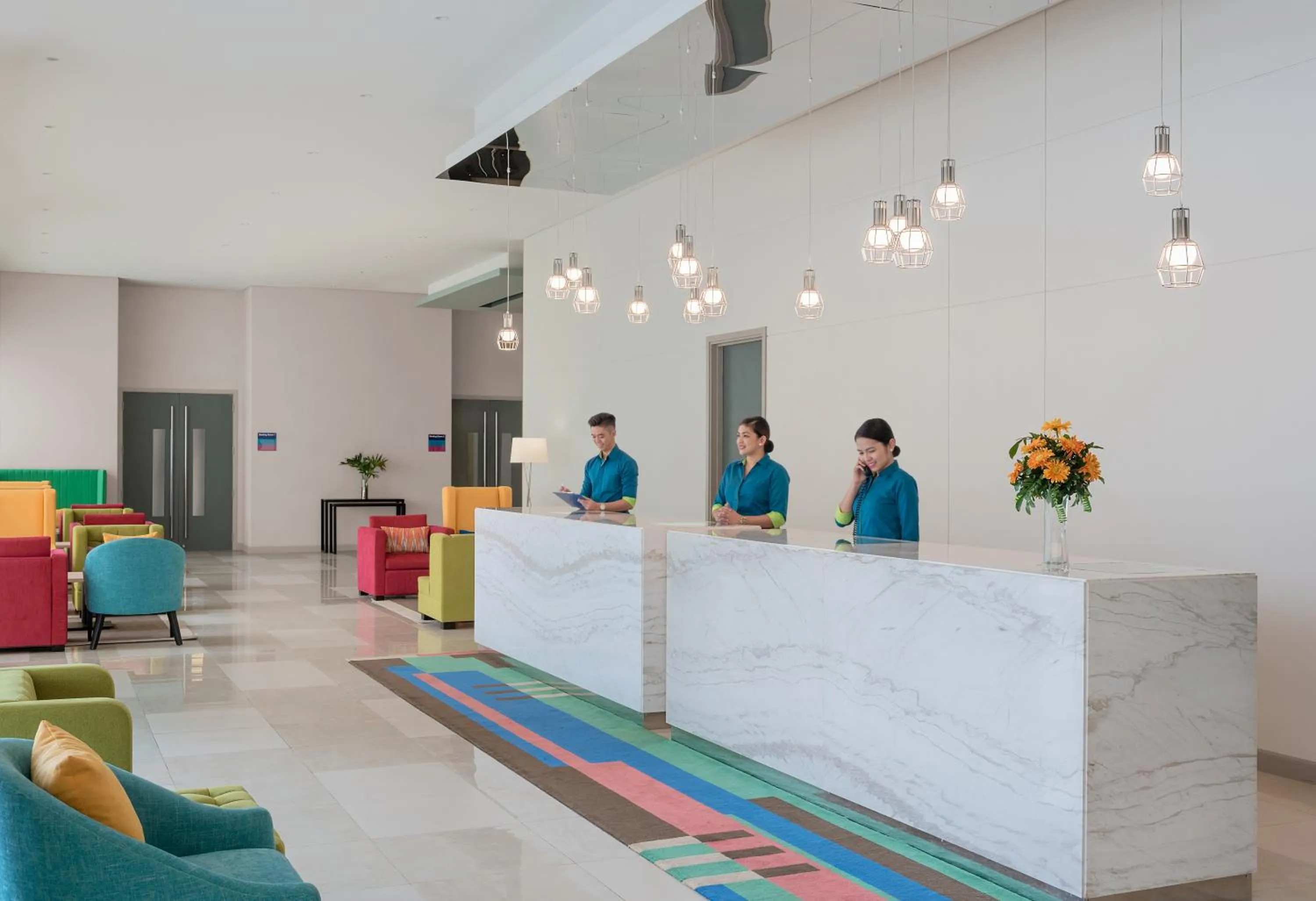 Lobby or reception in Park Inn By Radisson Clark