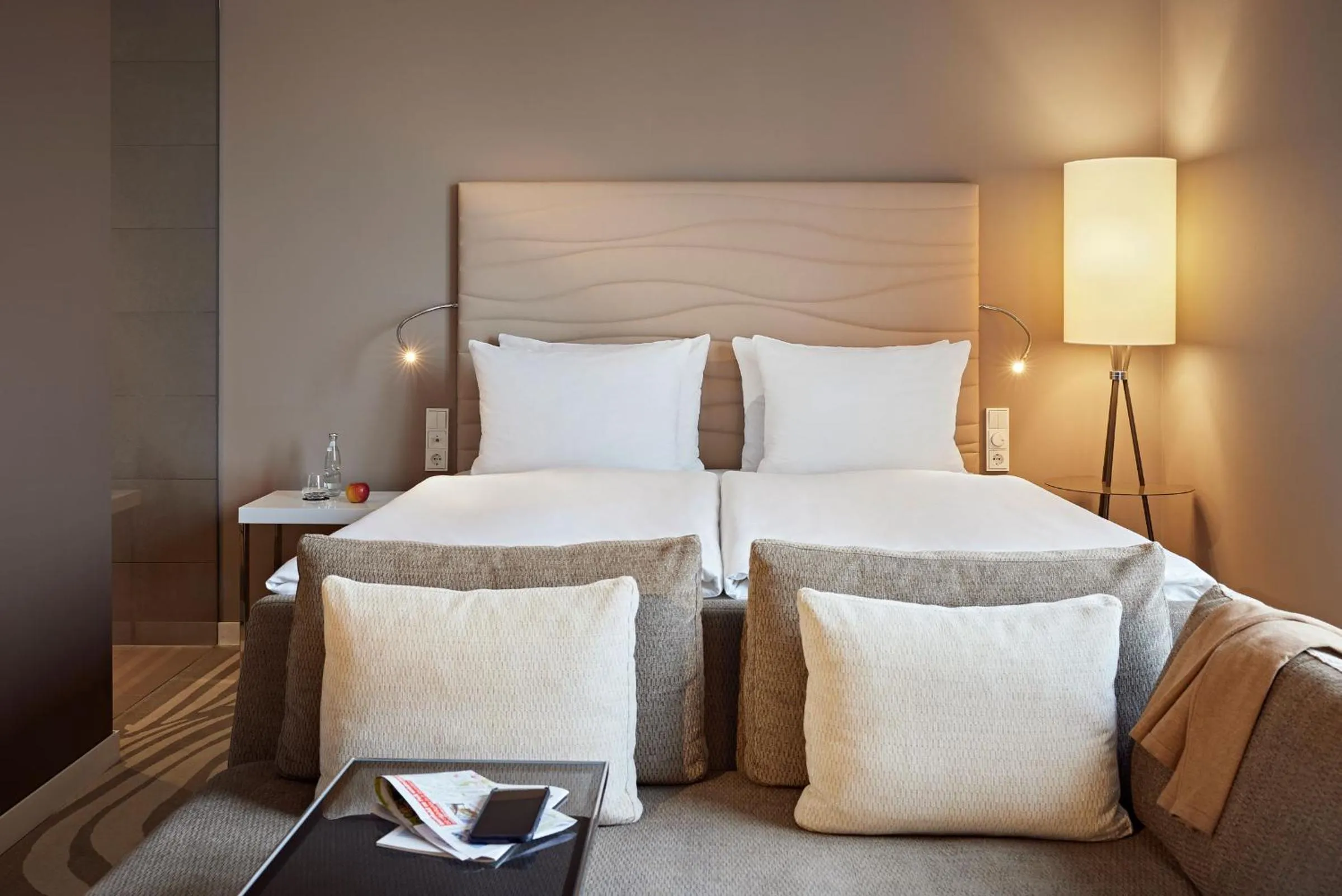 Bed in LEGERE HOTEL Bielefeld