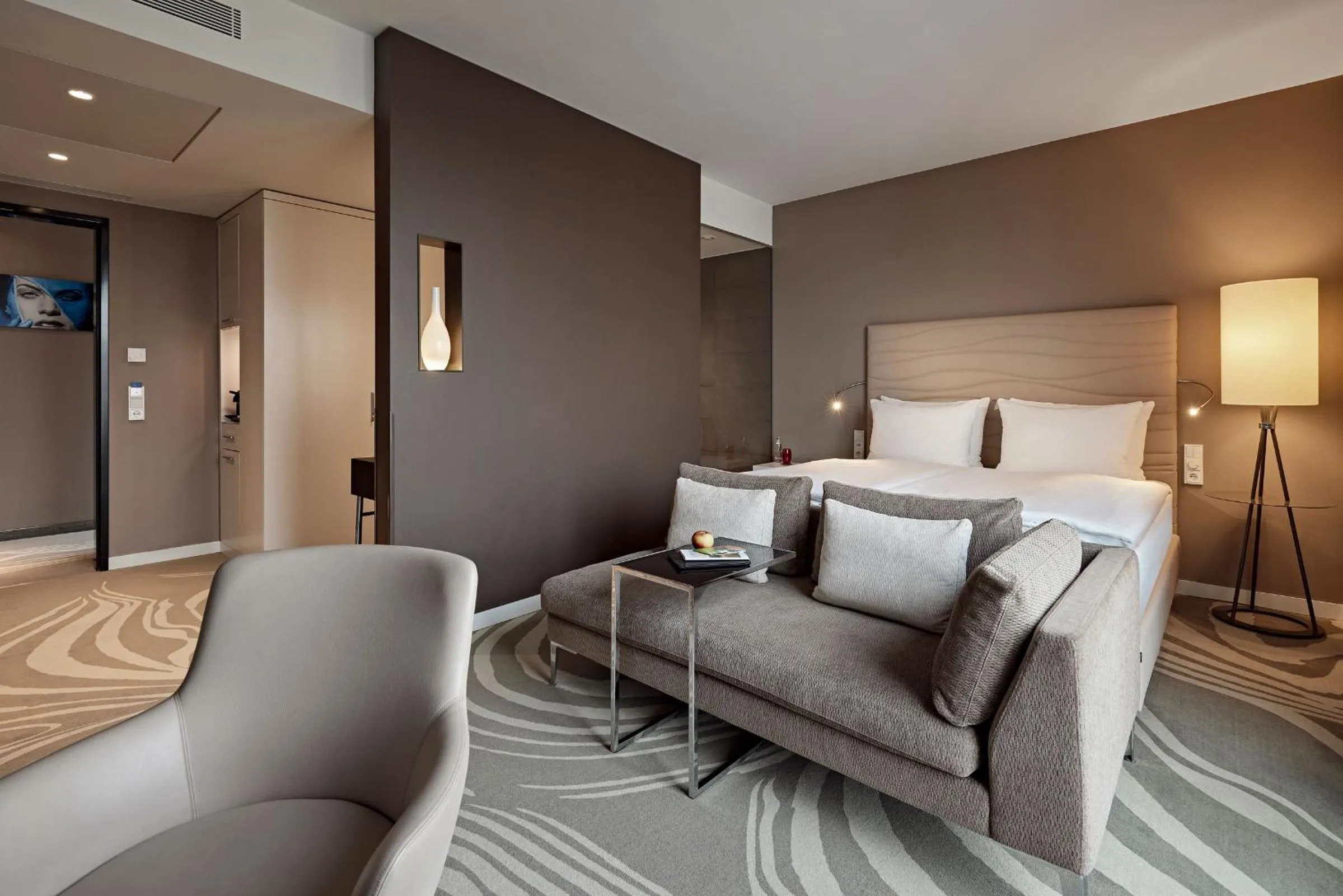 Bed in LEGERE HOTEL Bielefeld