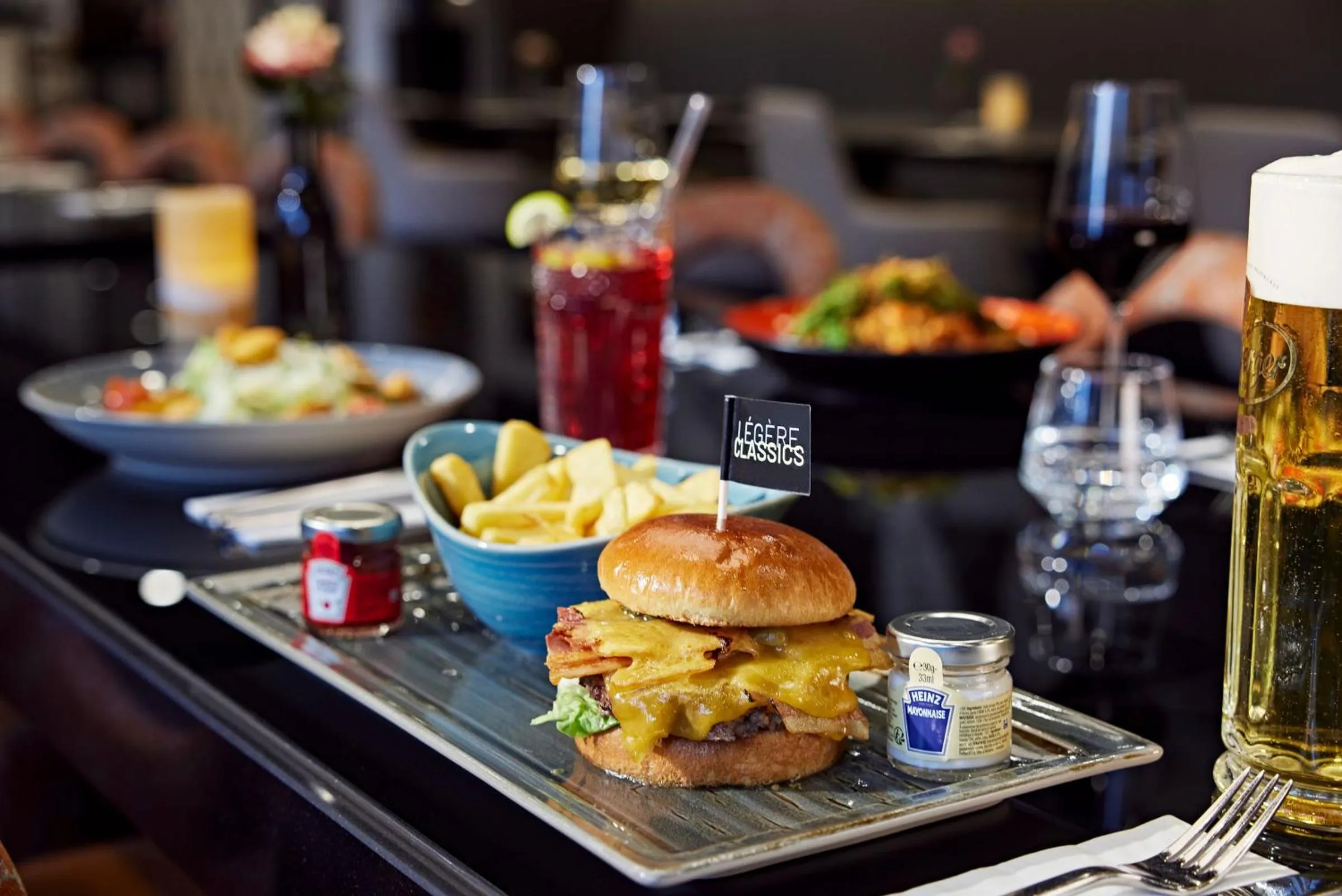 Restaurant/places to eat in LEGERE HOTEL Bielefeld