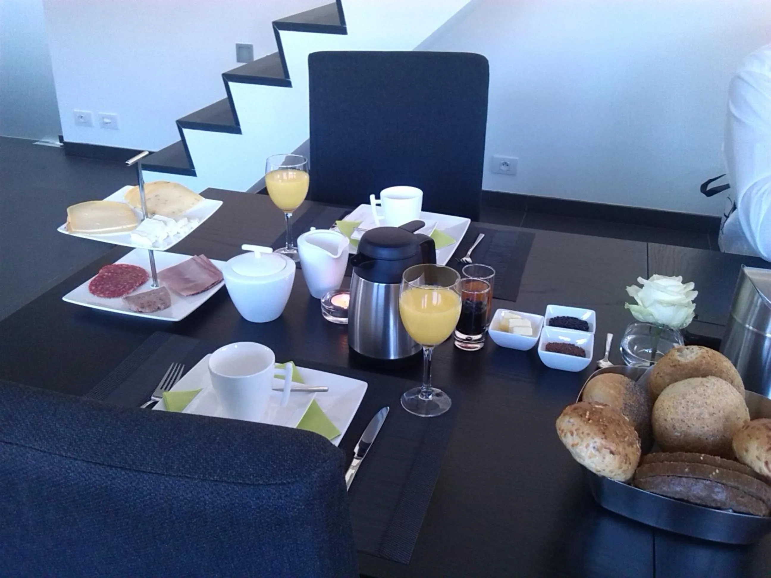 Continental breakfast in B&B Molmento