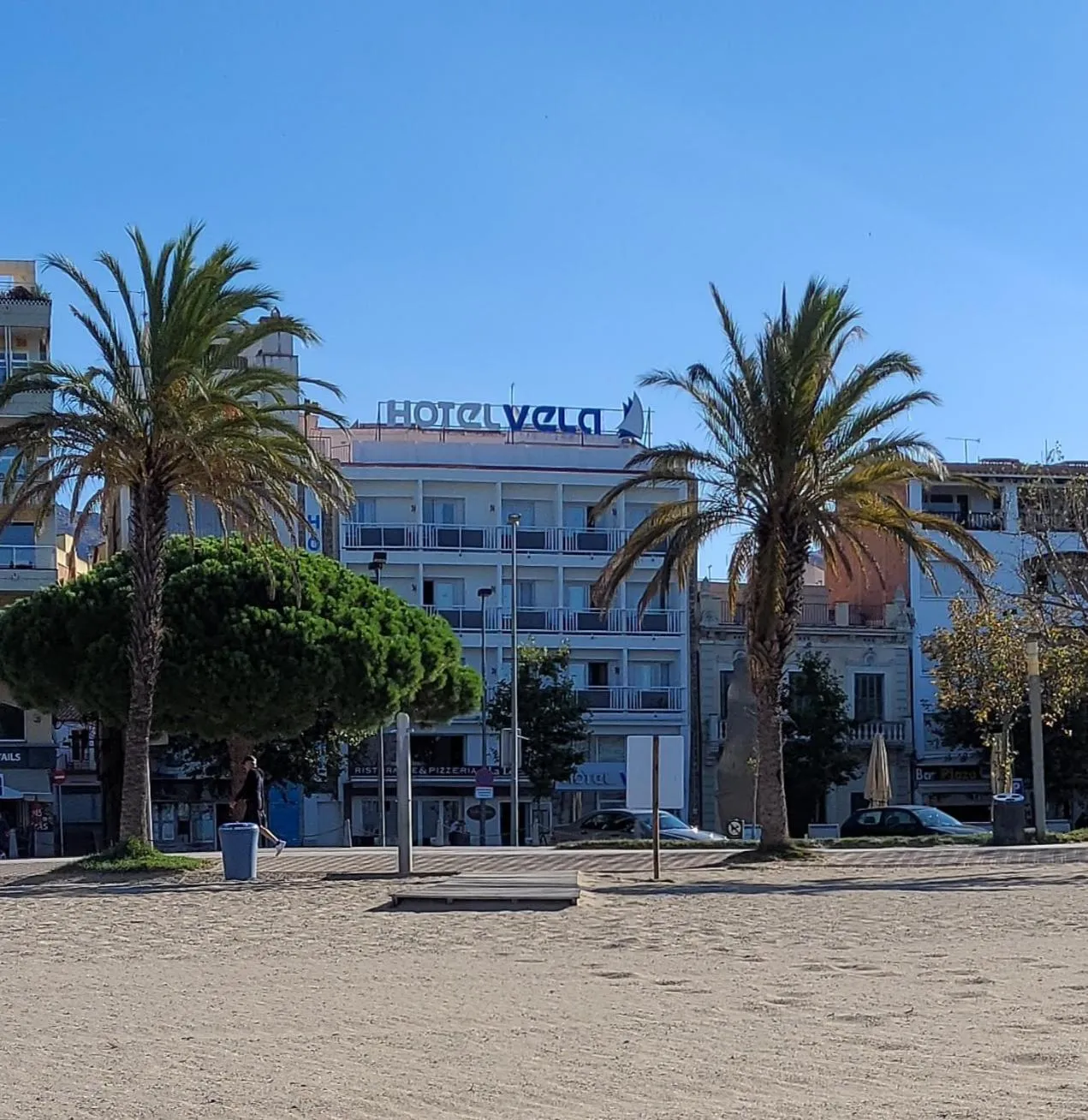 Facade/entrance in Hotel Vela