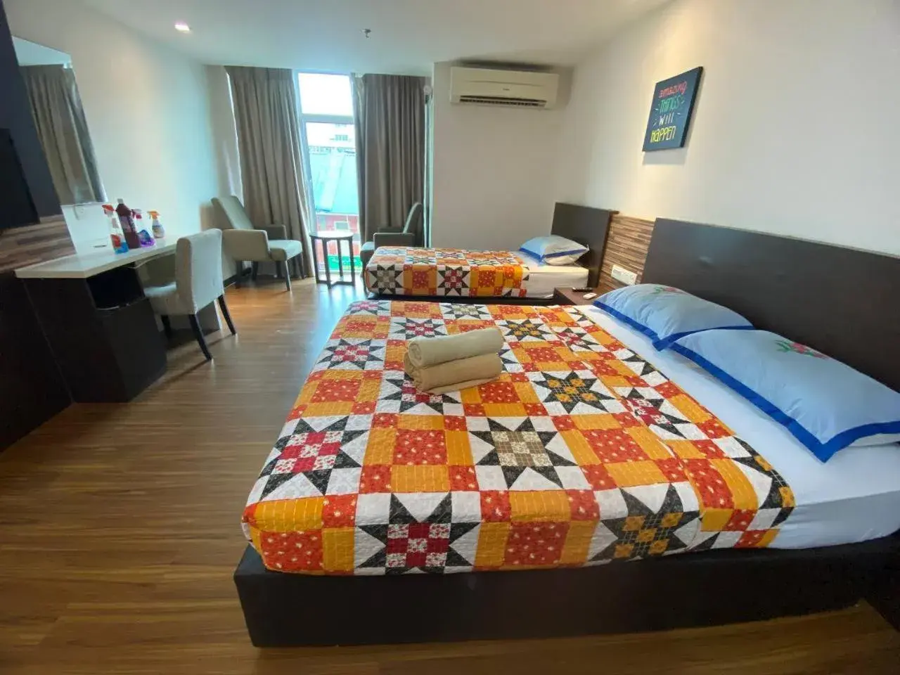 Bed in Cyber Studio Apartment Bed in Cyber Studio Apartment