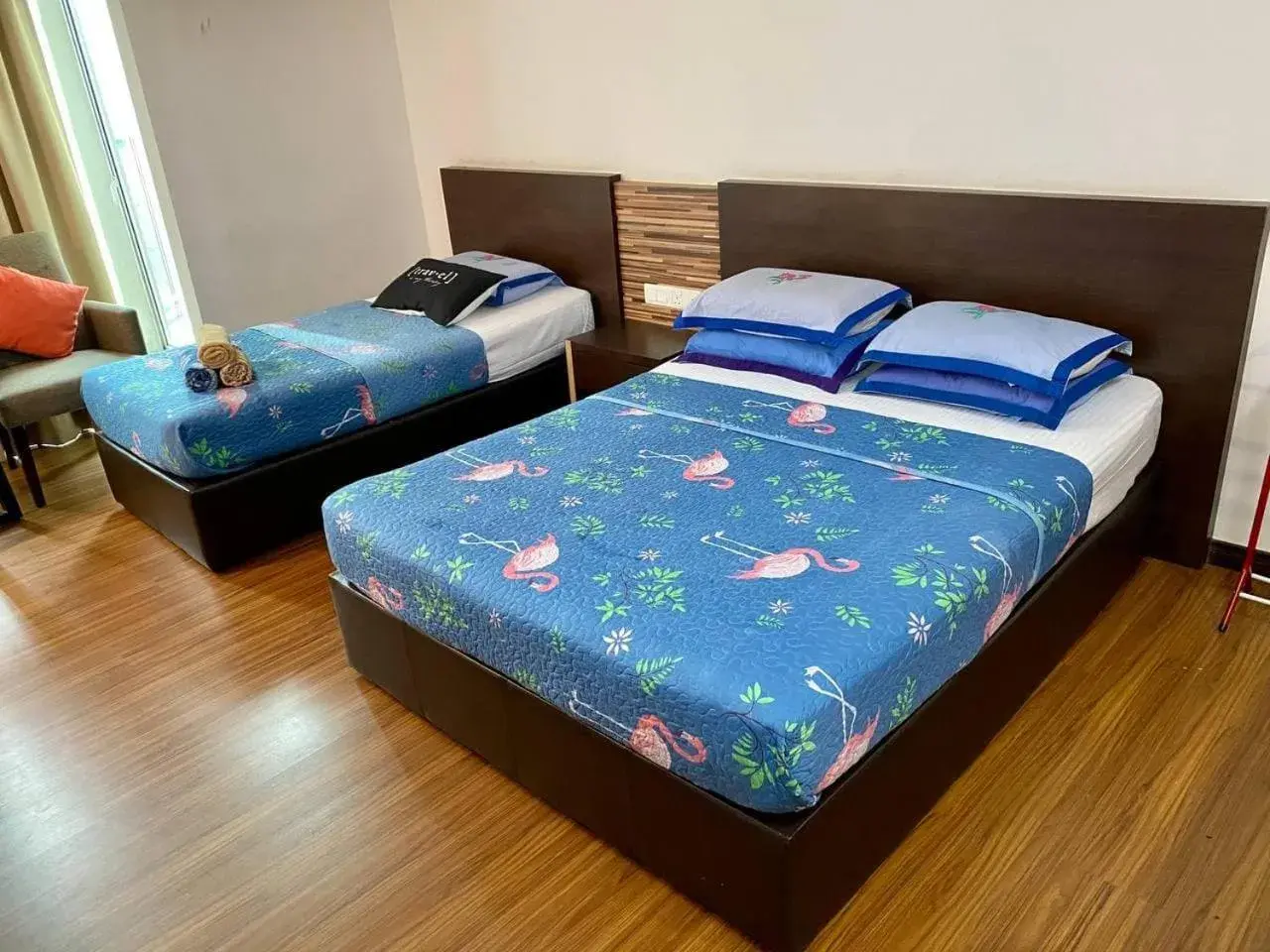 Bed in Cyber Studio Apartment Bed in Cyber Studio Apartment