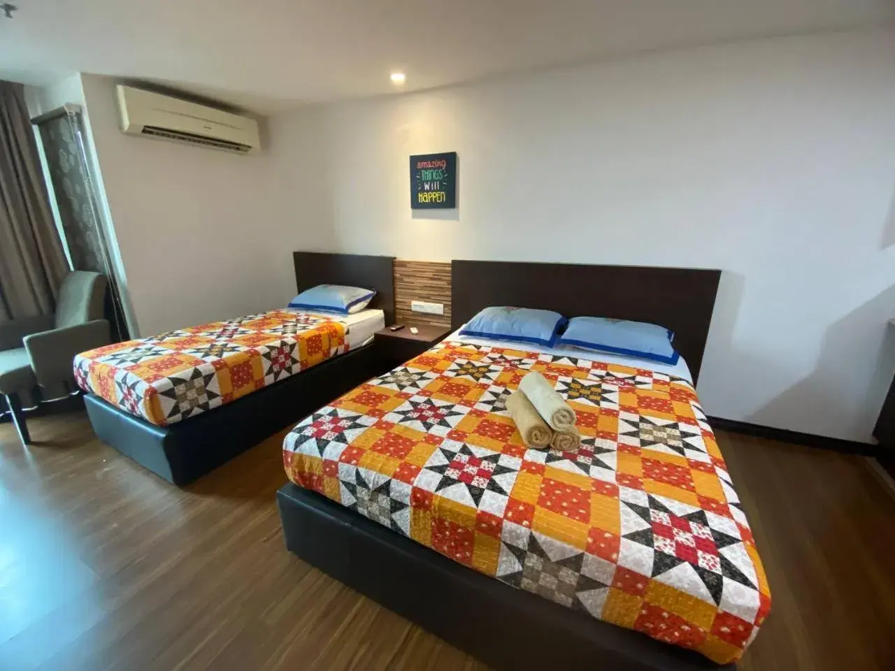 Bed in Cyber Studio Apartment Bed in Cyber Studio Apartment