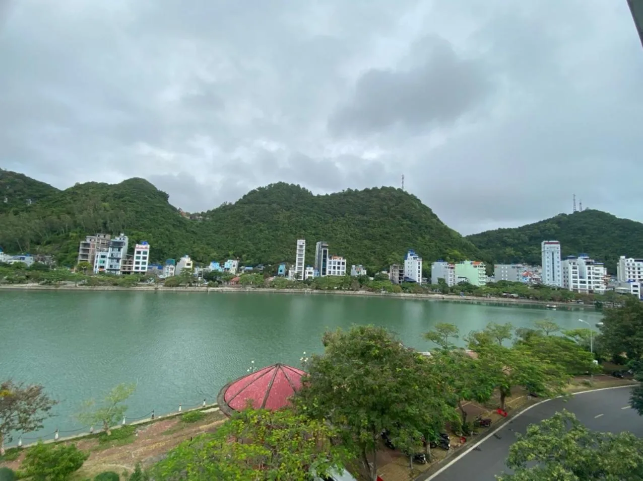 Lake view in Catba Central Hotel 2