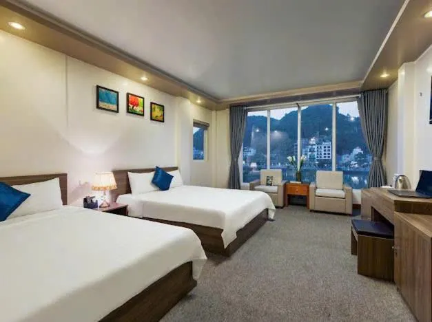 Bed in Catba Central Hotel 2