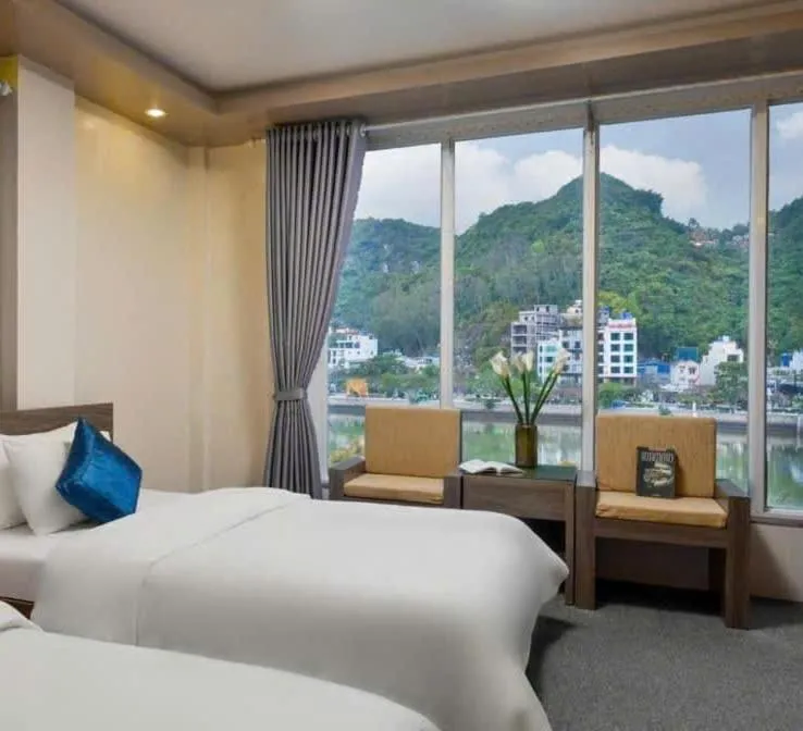 Bed in Catba Central Hotel 2