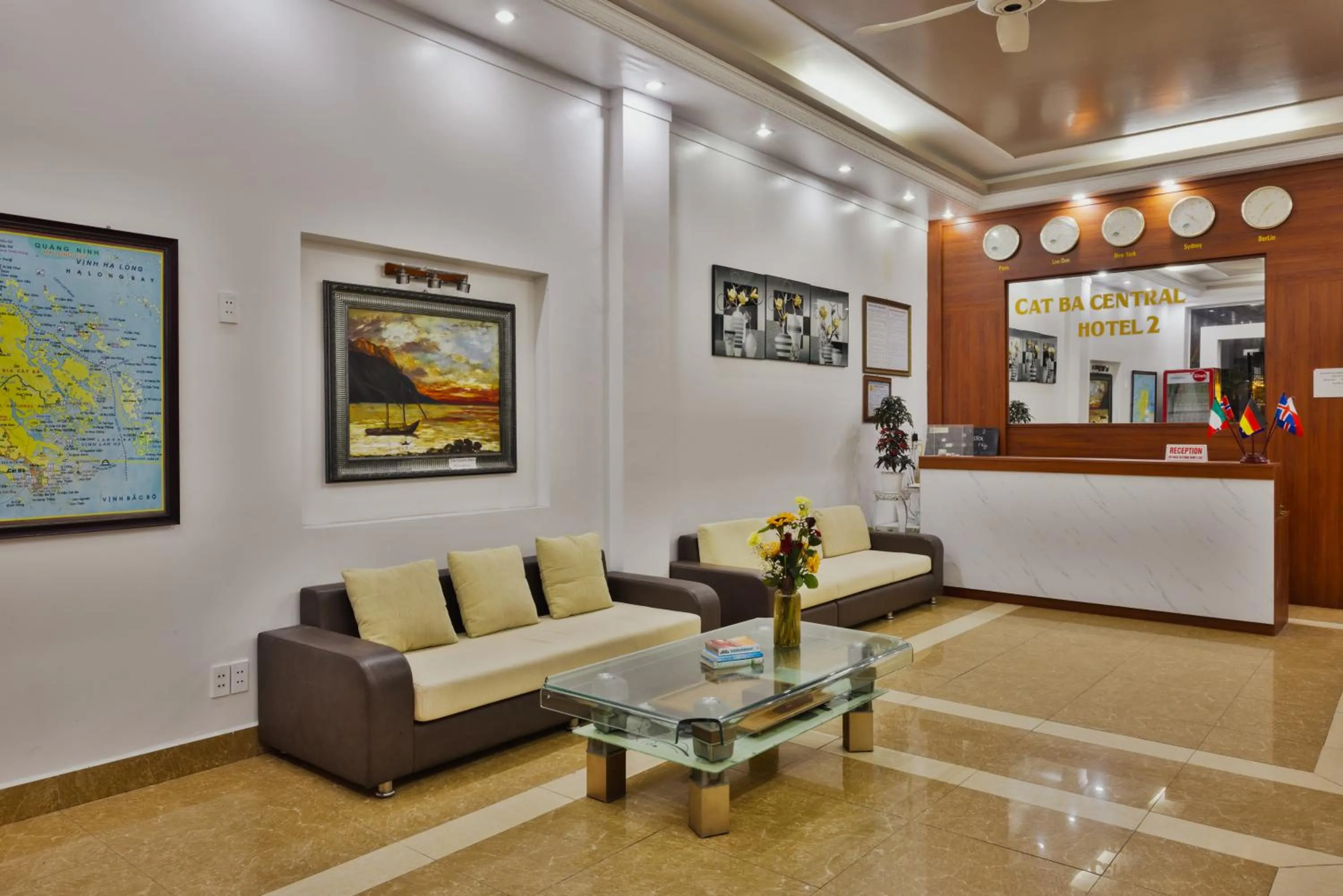 Living room in Catba Central Hotel 2
