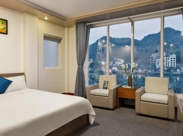 Bed in Catba Central Hotel 2