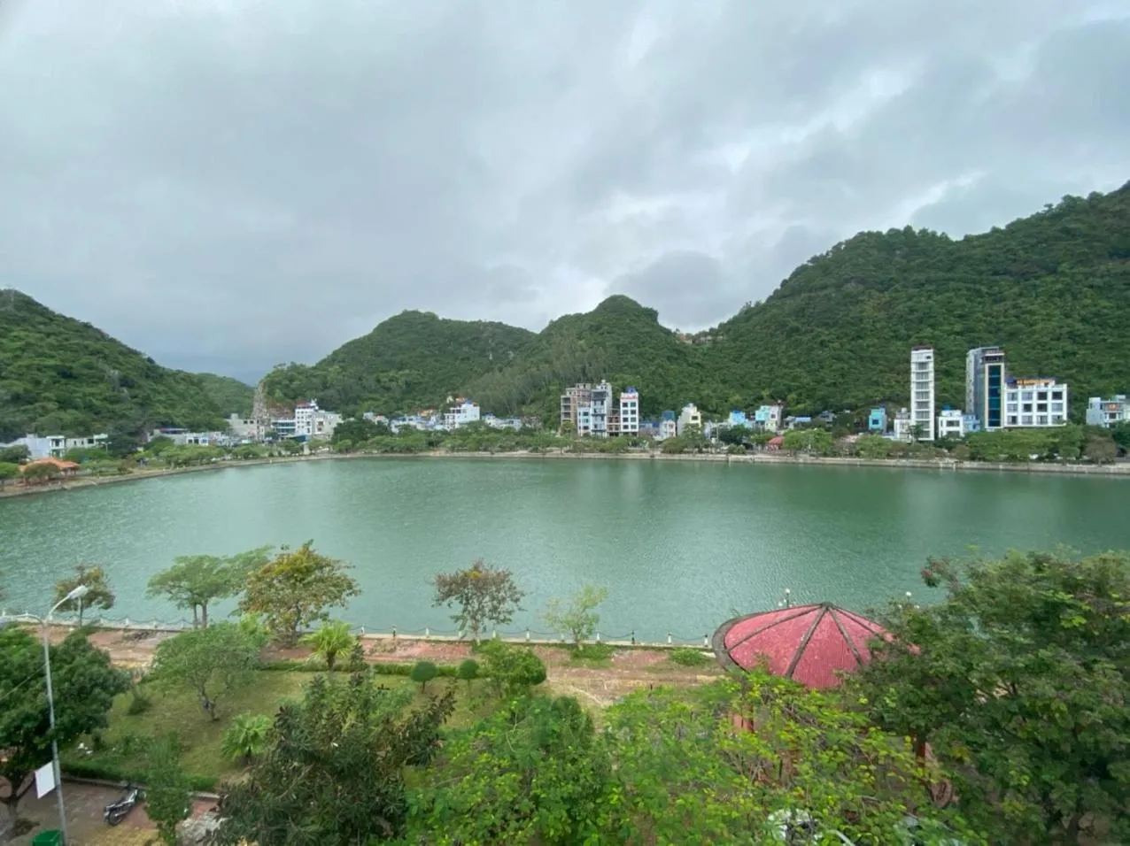Lake view in Catba Central Hotel 2