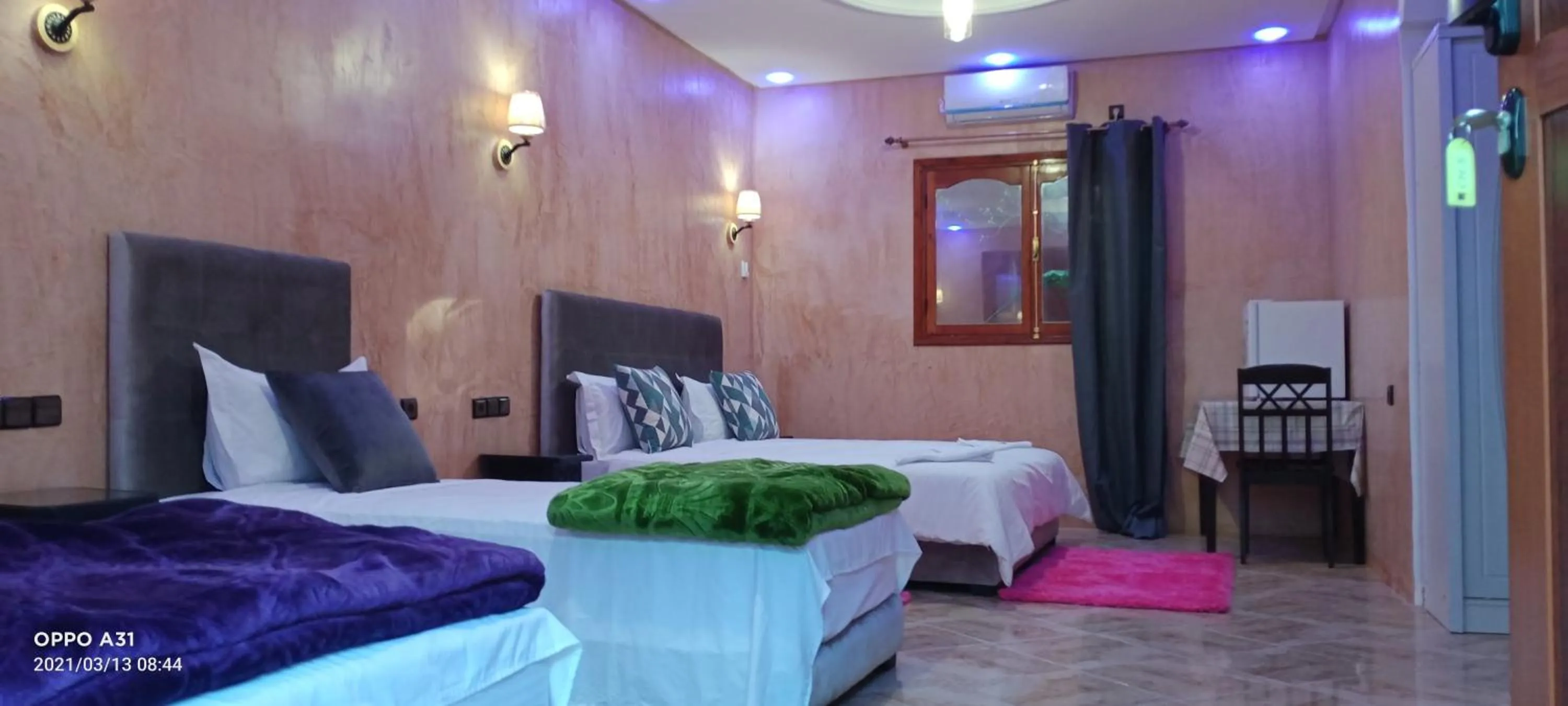 Bedroom, Bed in Hôtel Ajil Cascades D'ouzoud