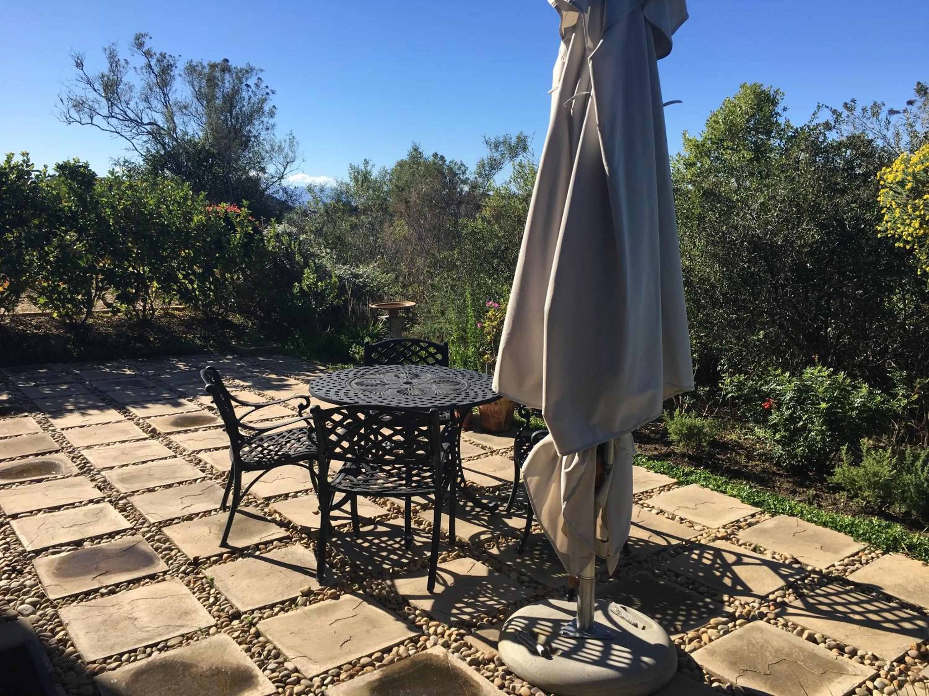Patio in Plettenberg Bay Getaway