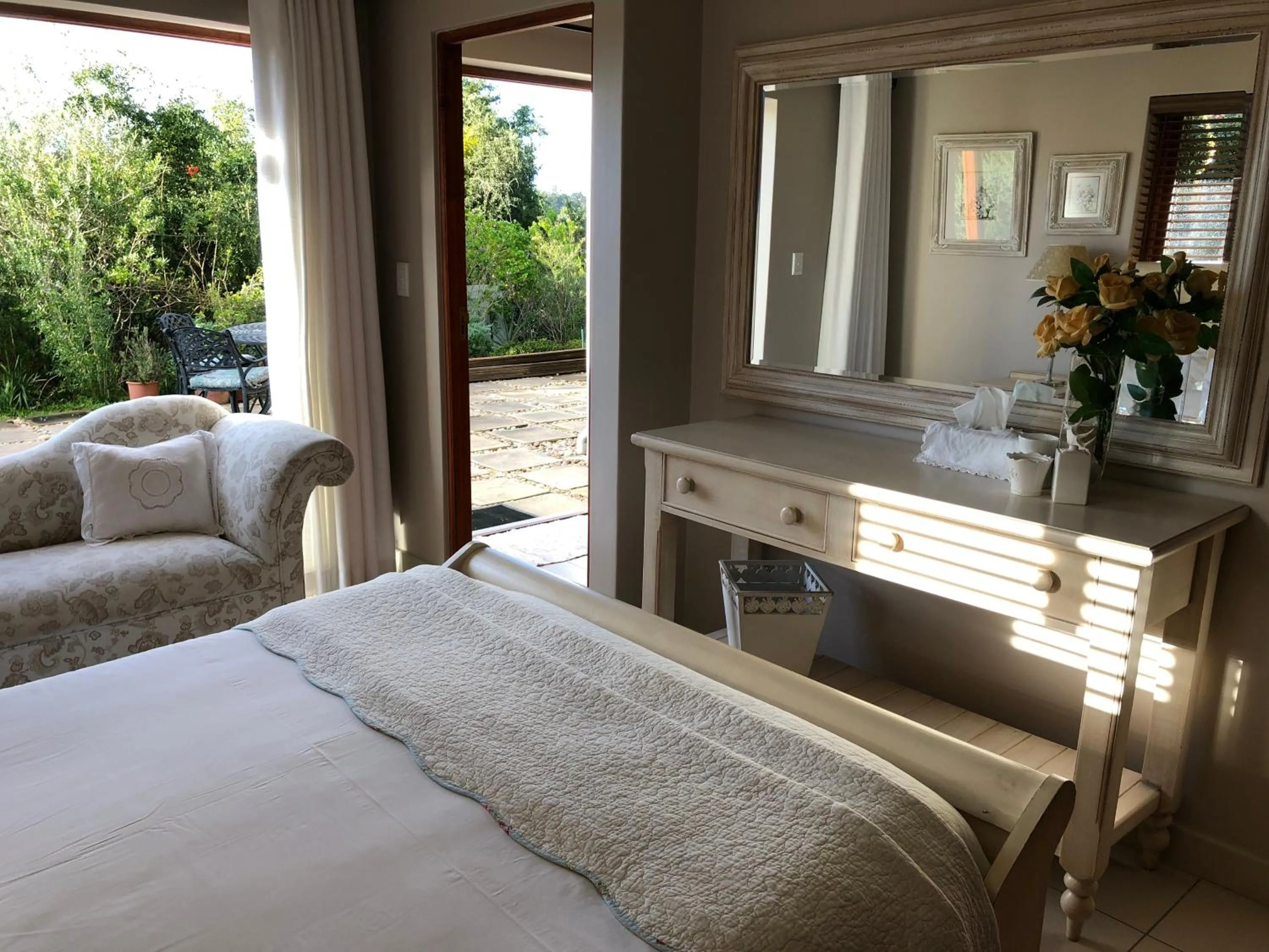 Bed in Plettenberg Bay Getaway