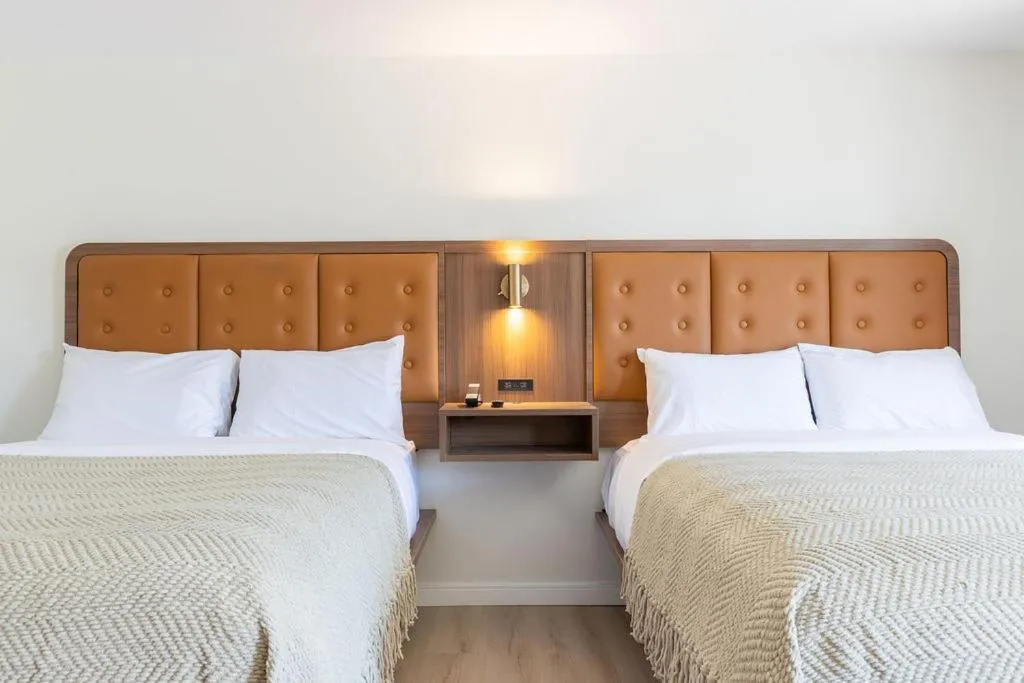 Bed in Salt Ranch Hotel