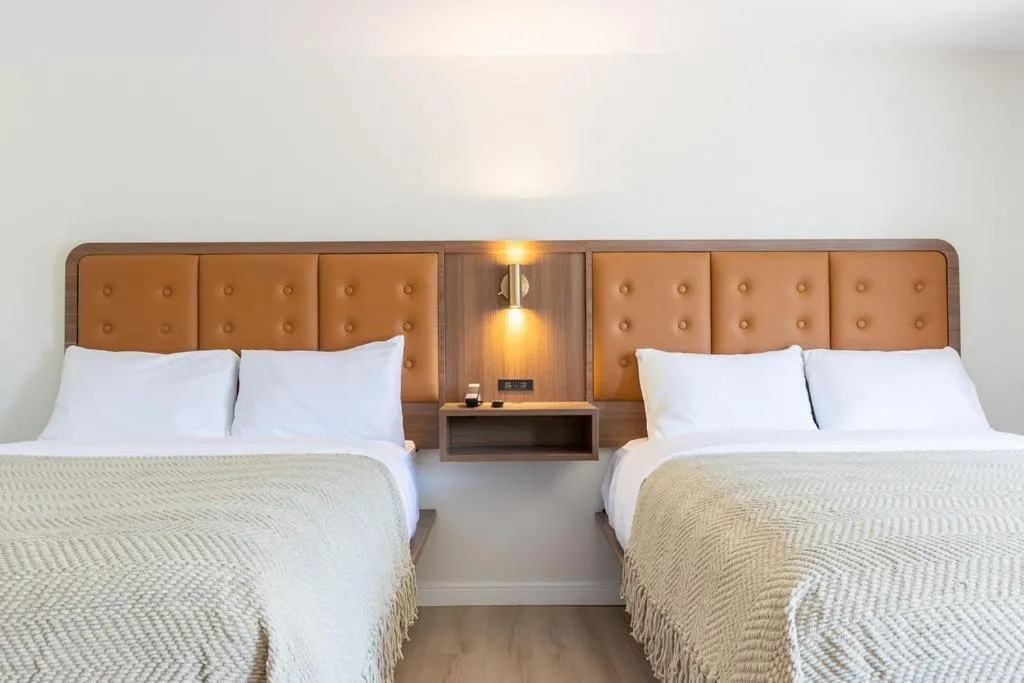 Bed in Salt Ranch Hotel