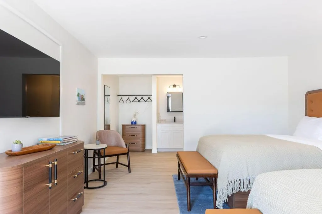 Bedroom in Salt Ranch Hotel