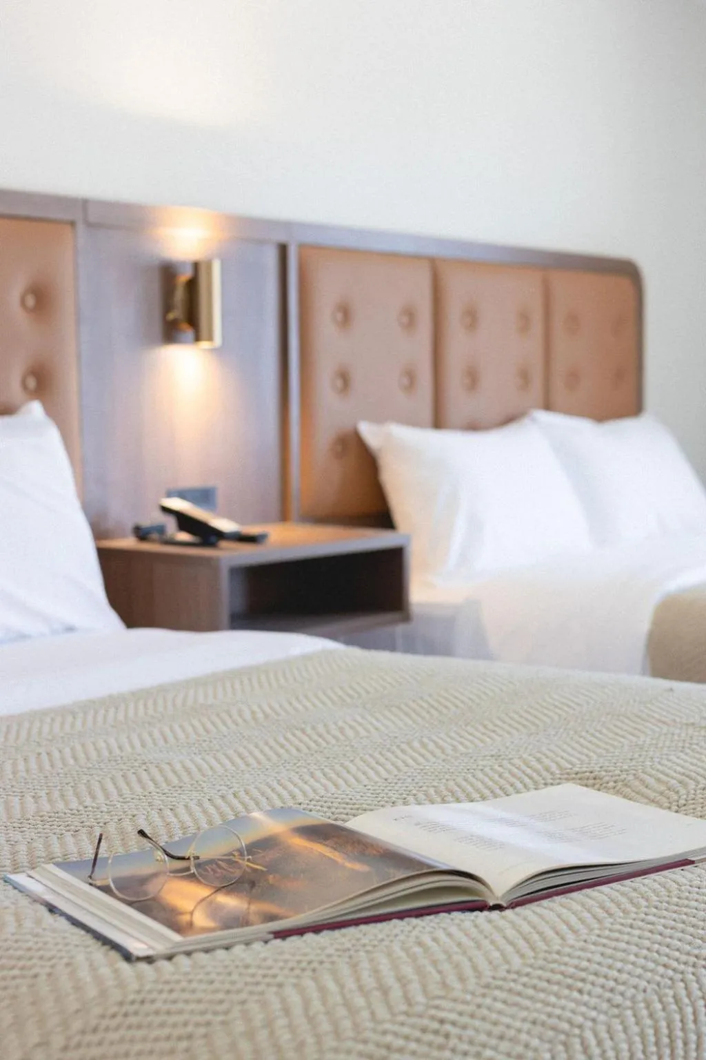 Bed in Salt Ranch Hotel