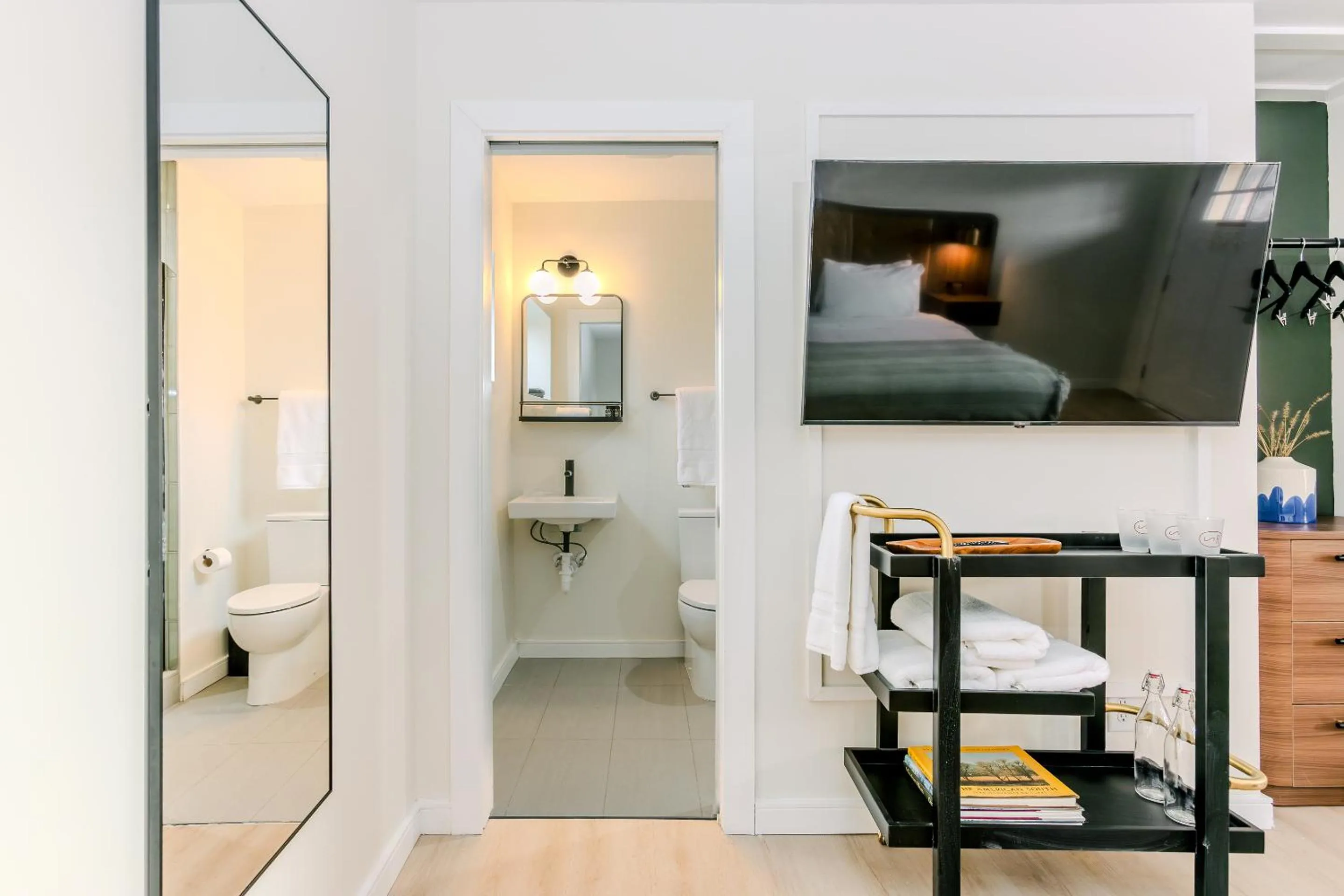 Bathroom in Salt Ranch Hotel