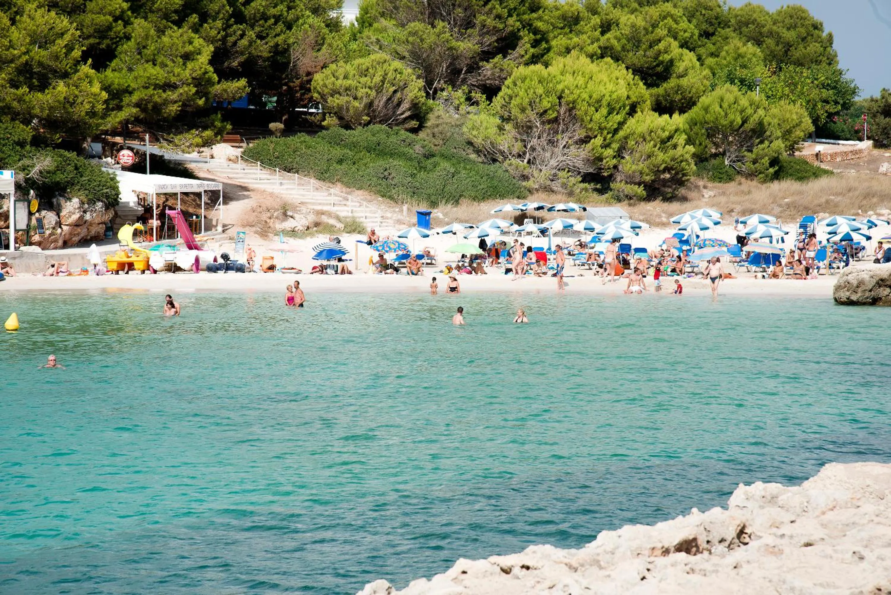 Beach in Apartamentos Cala Blanca