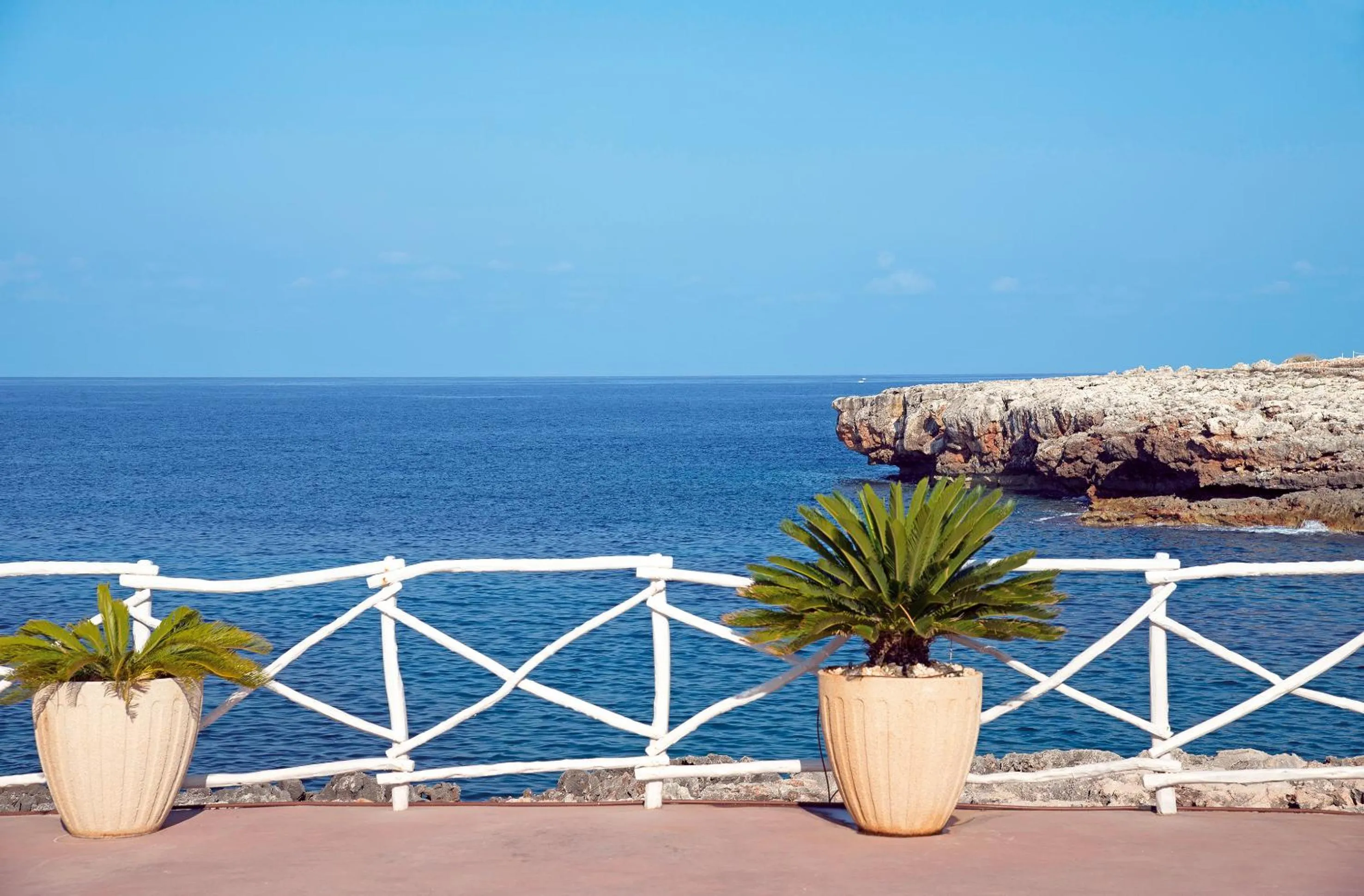 Beach in Apartamentos Cala Blanca
