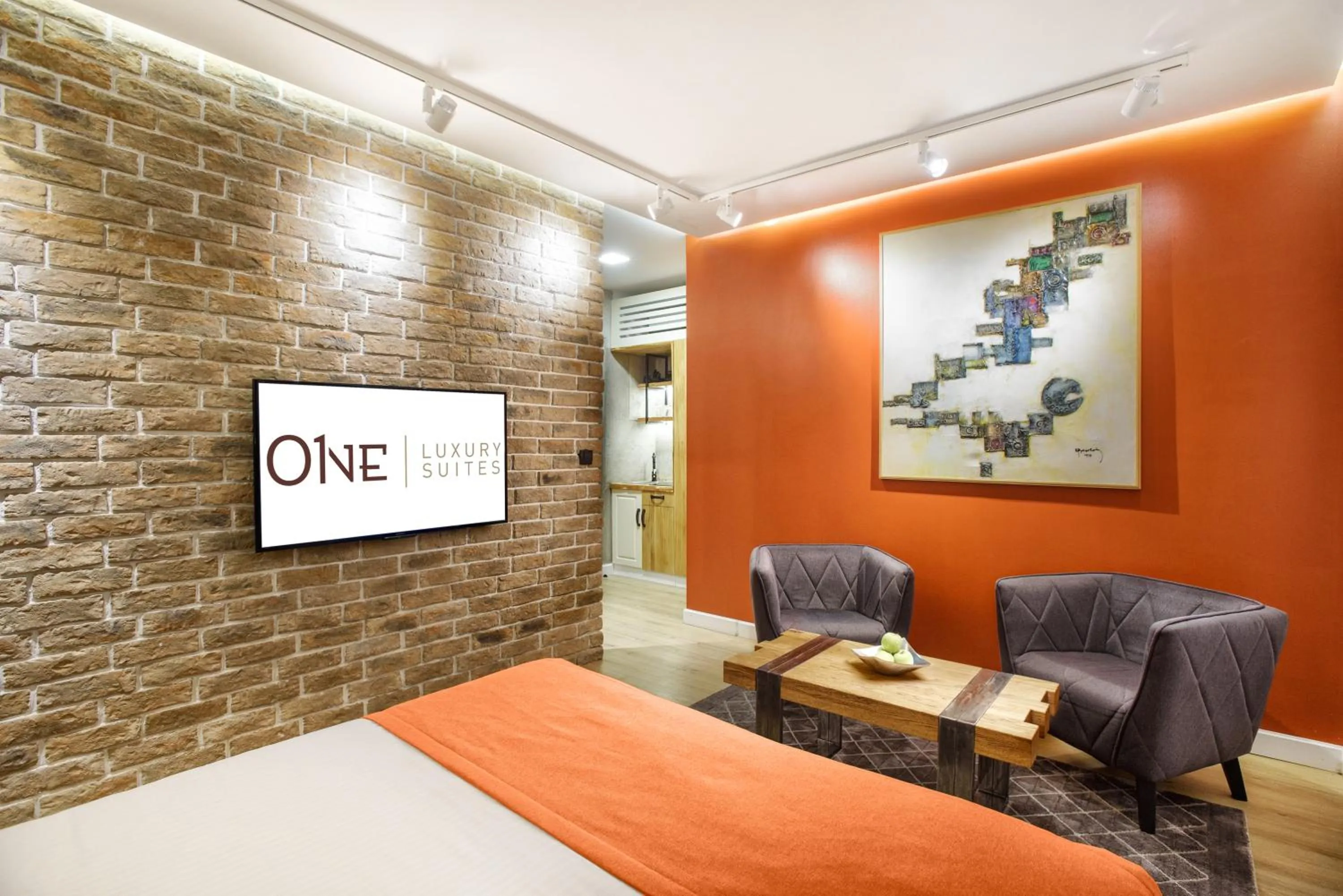 Photo of the whole room, Bed in One Luxury Suites