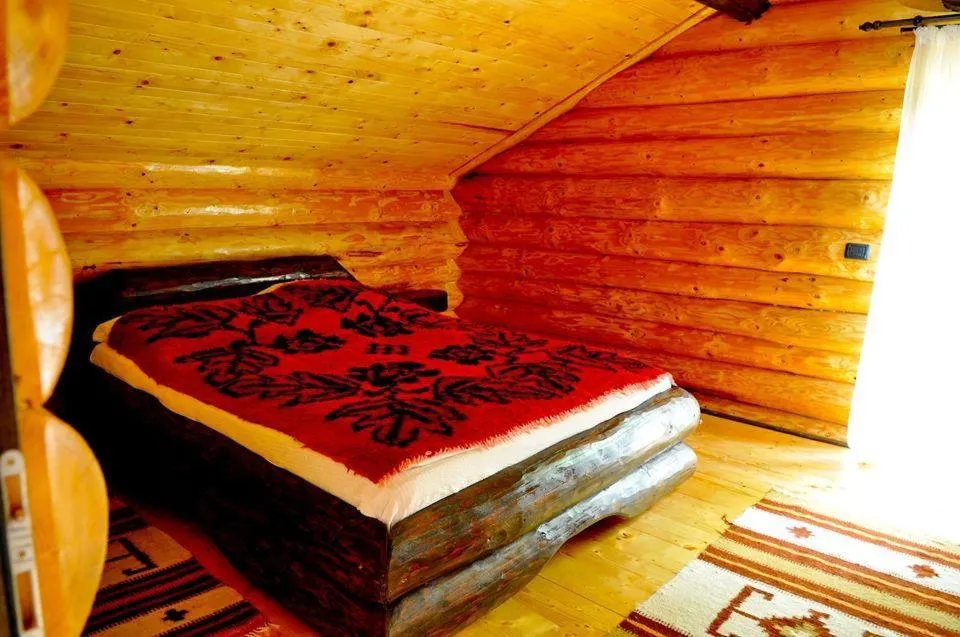 Bed in Hanul Prislop