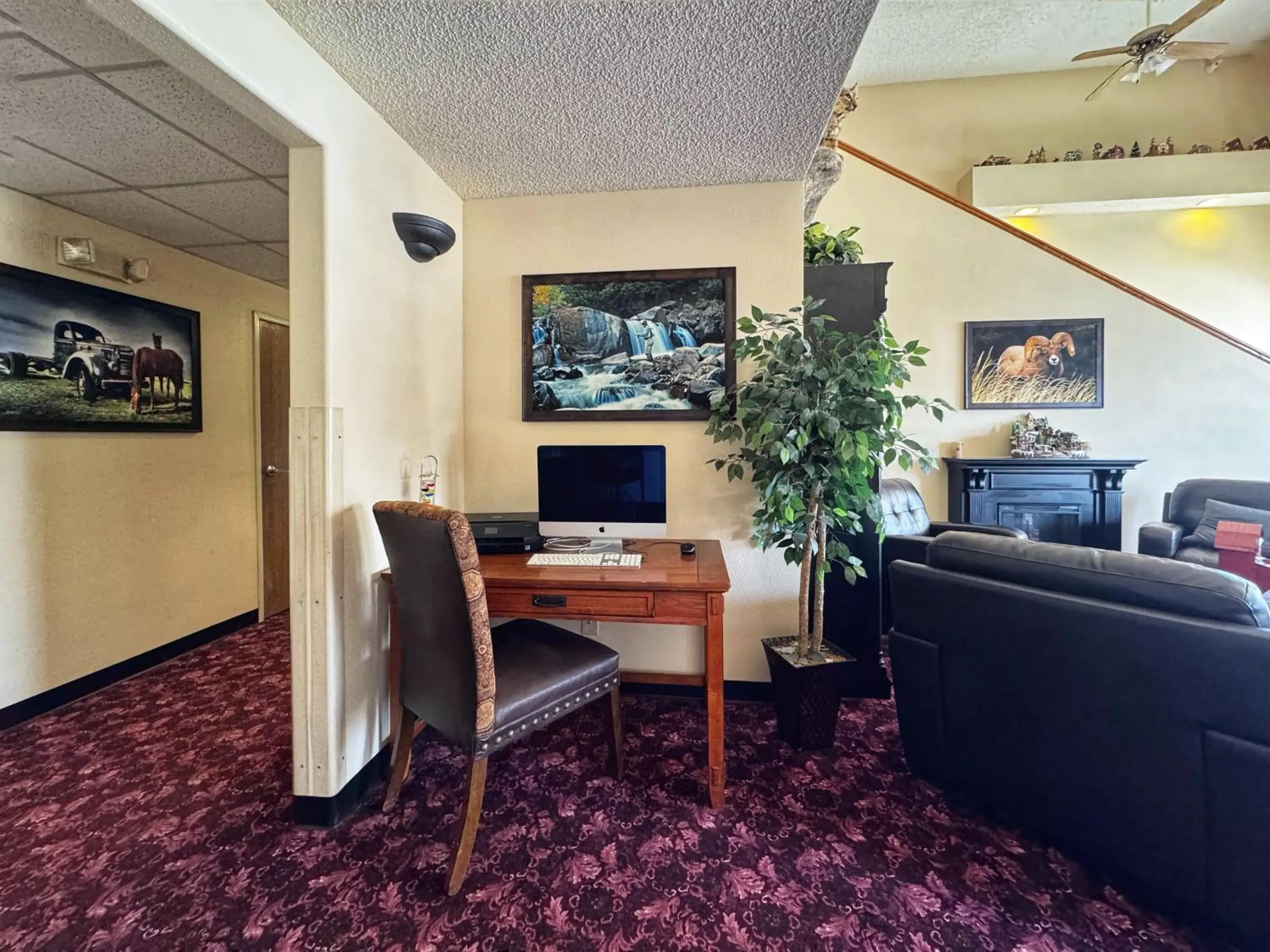 Lobby or reception in Stay Wise Inn Cedaredge Lobby or reception in Stay Wise Inn Cedaredge