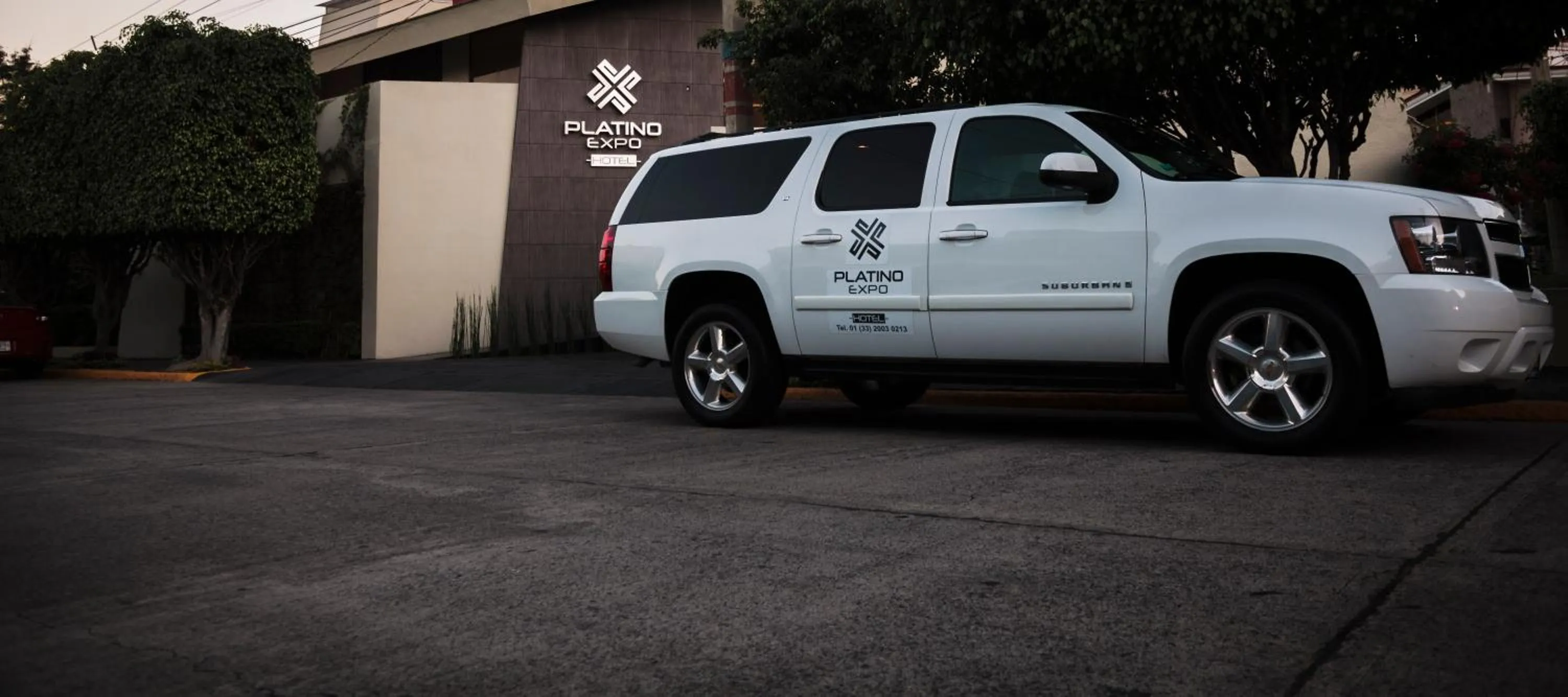 Decorative detail in Hotel Platino Expo Guadalajara