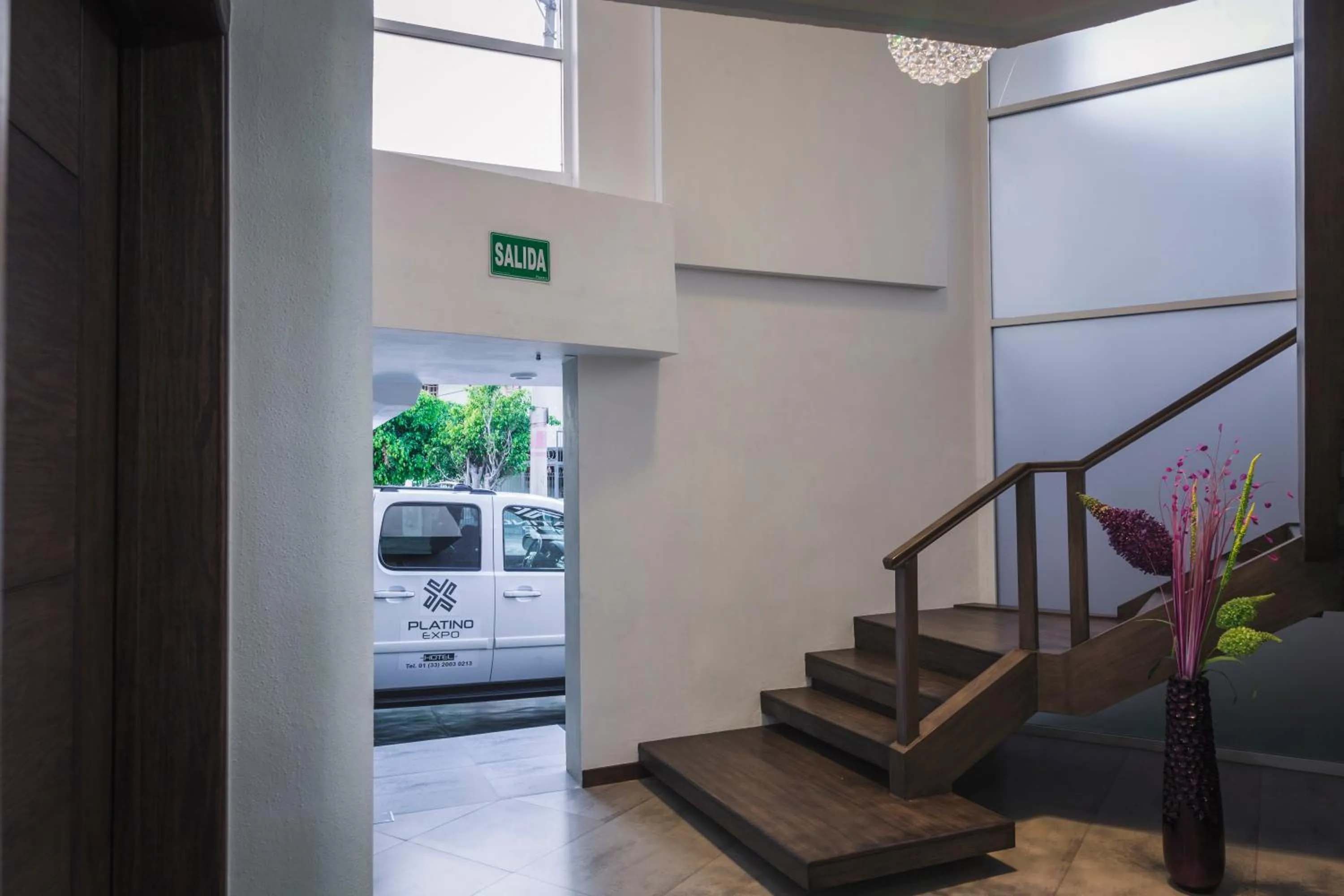 Lobby or reception in Hotel Platino Expo Guadalajara