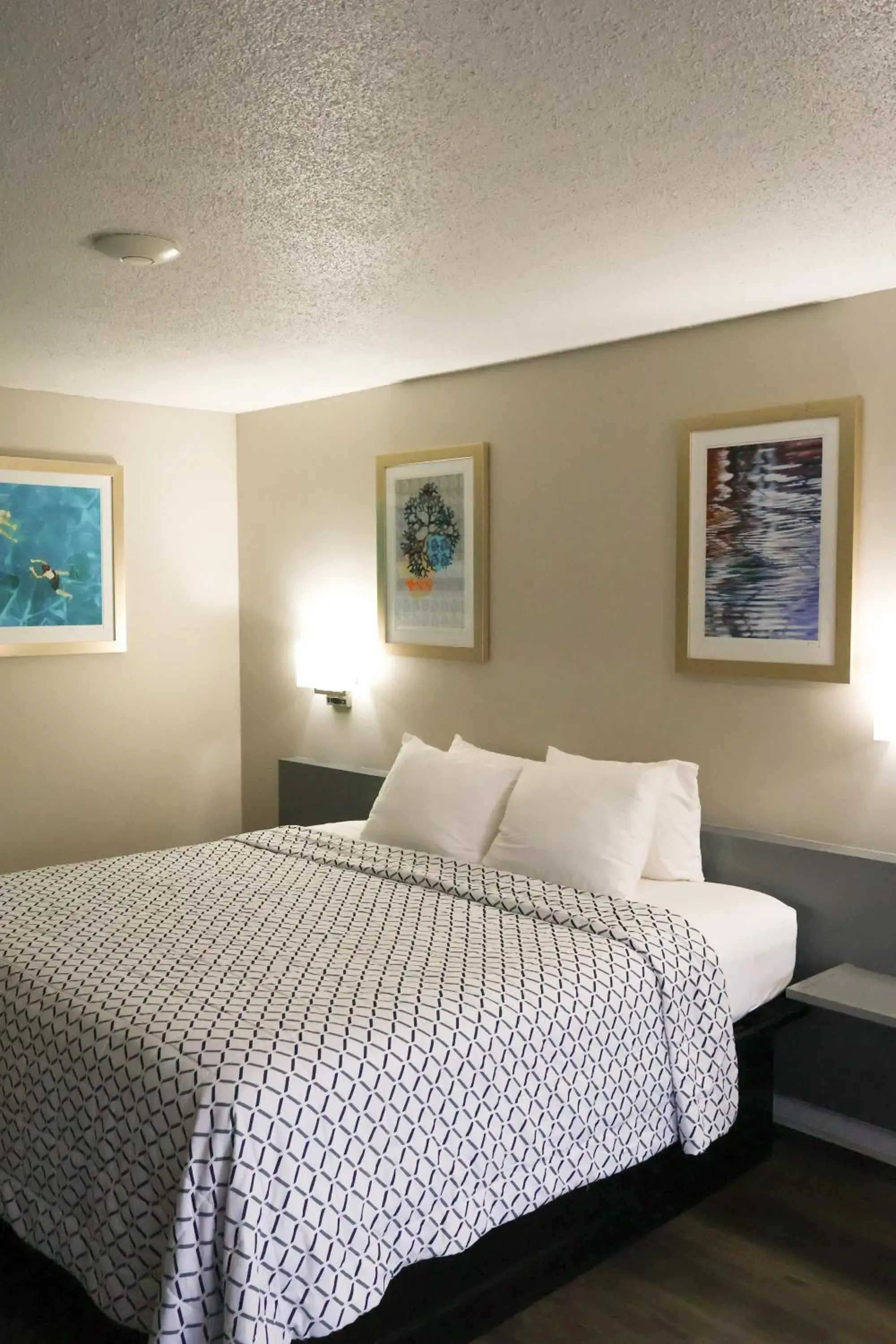 Bed in Economy Inn Historic District Bed in Economy Inn Historic District