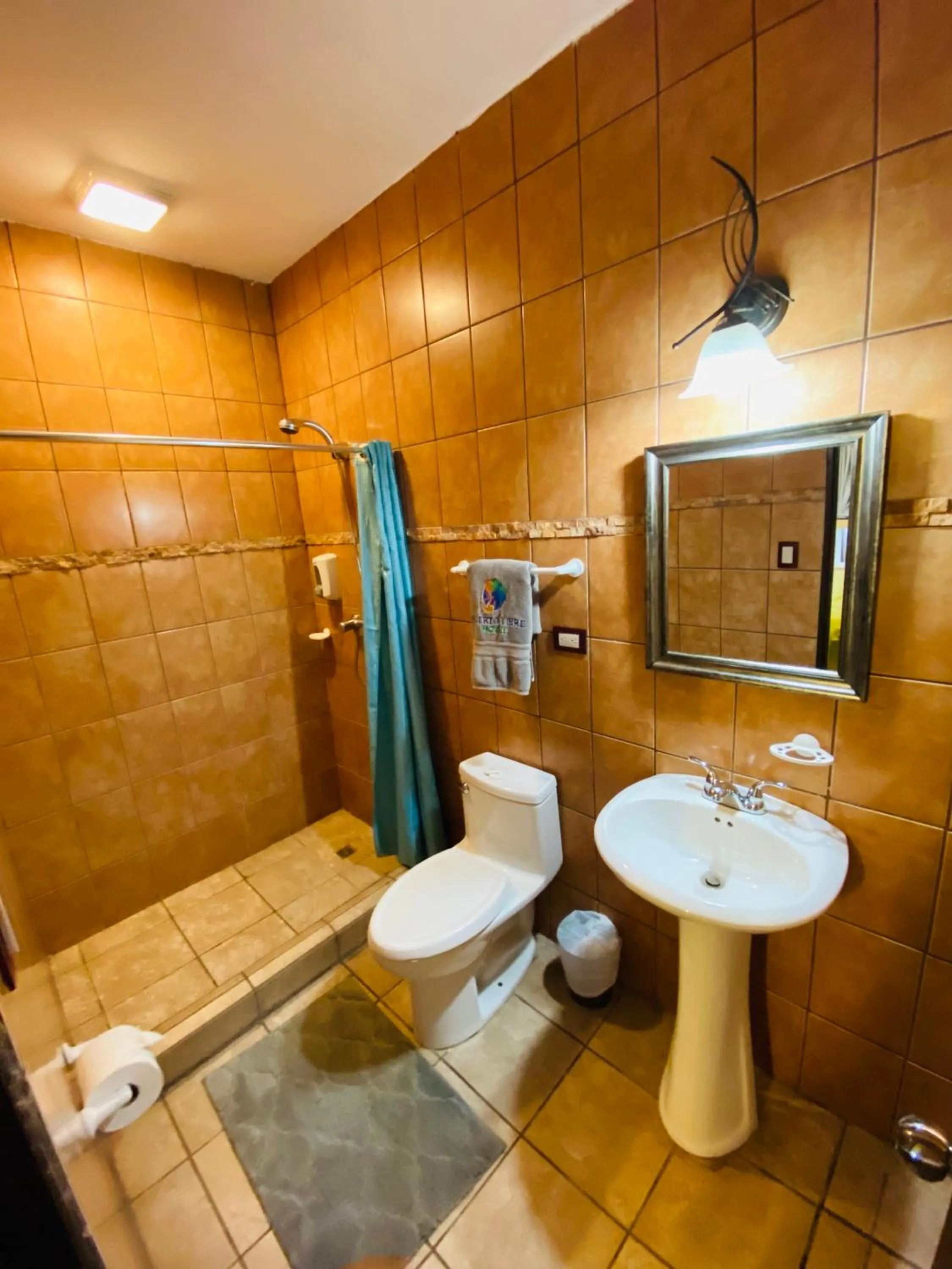 Bathroom in Hotel Puerto Libre