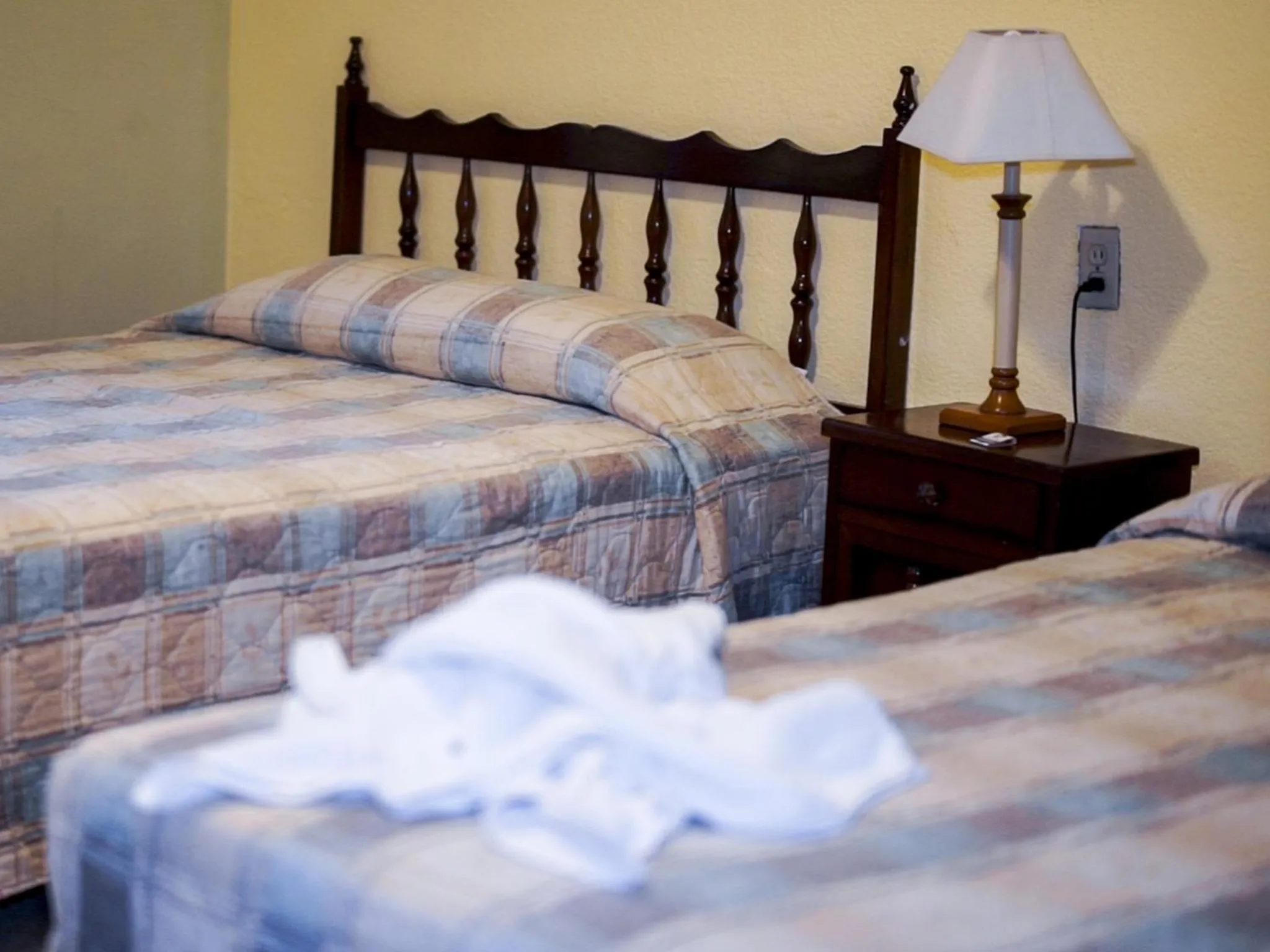 Bed in Hotel Puerto Libre