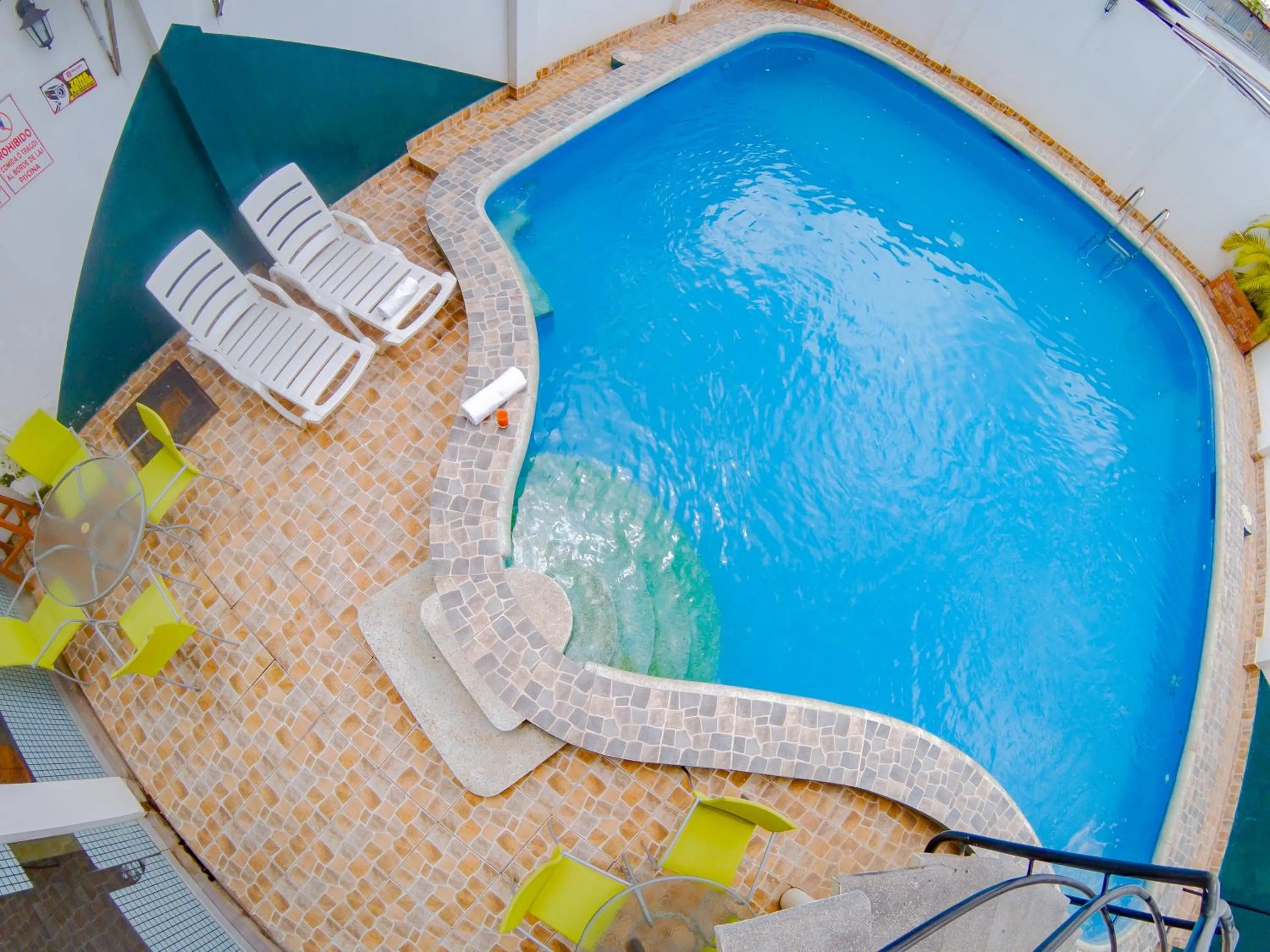 Bird's eye view in Hotel Jhor Bush