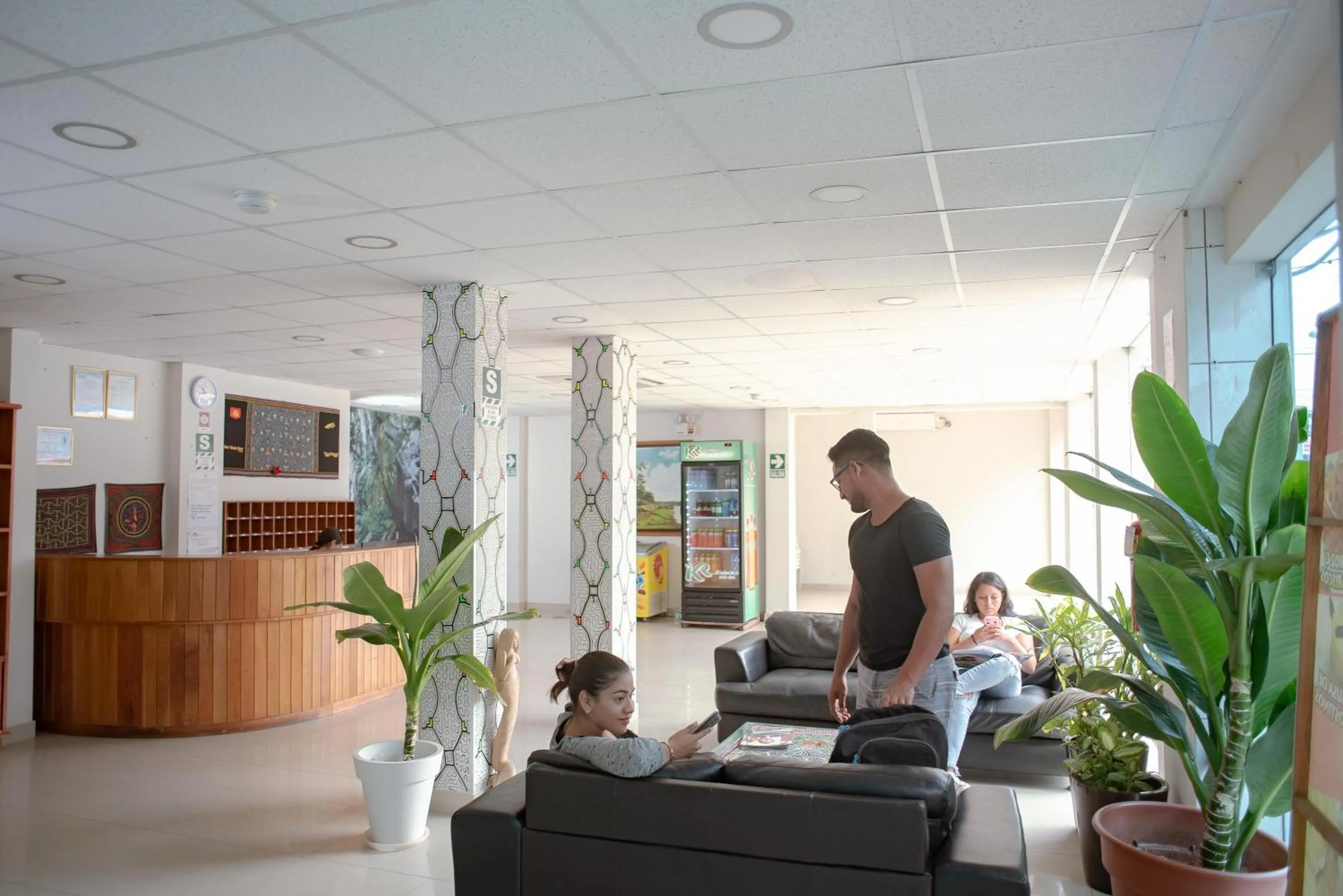 Lobby or reception in Hotel Jhor Bush