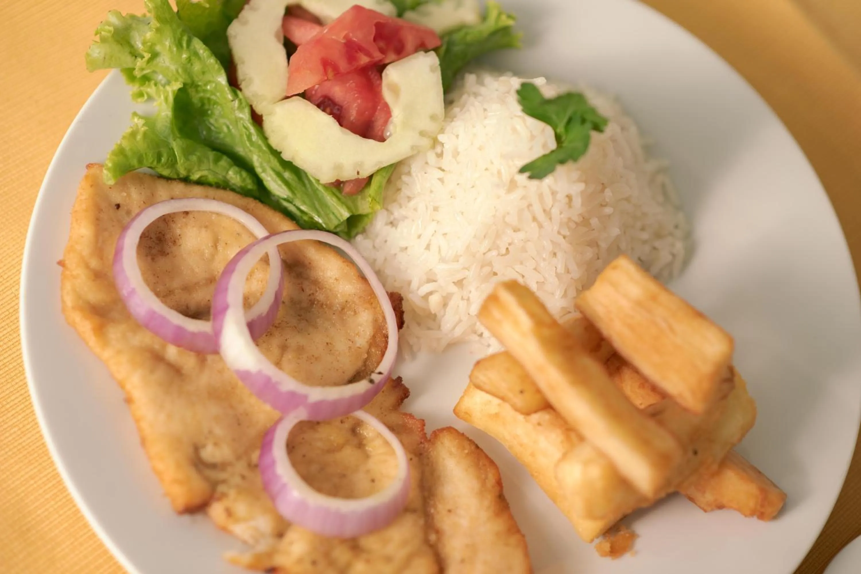 Food in Hotel Jhor Bush