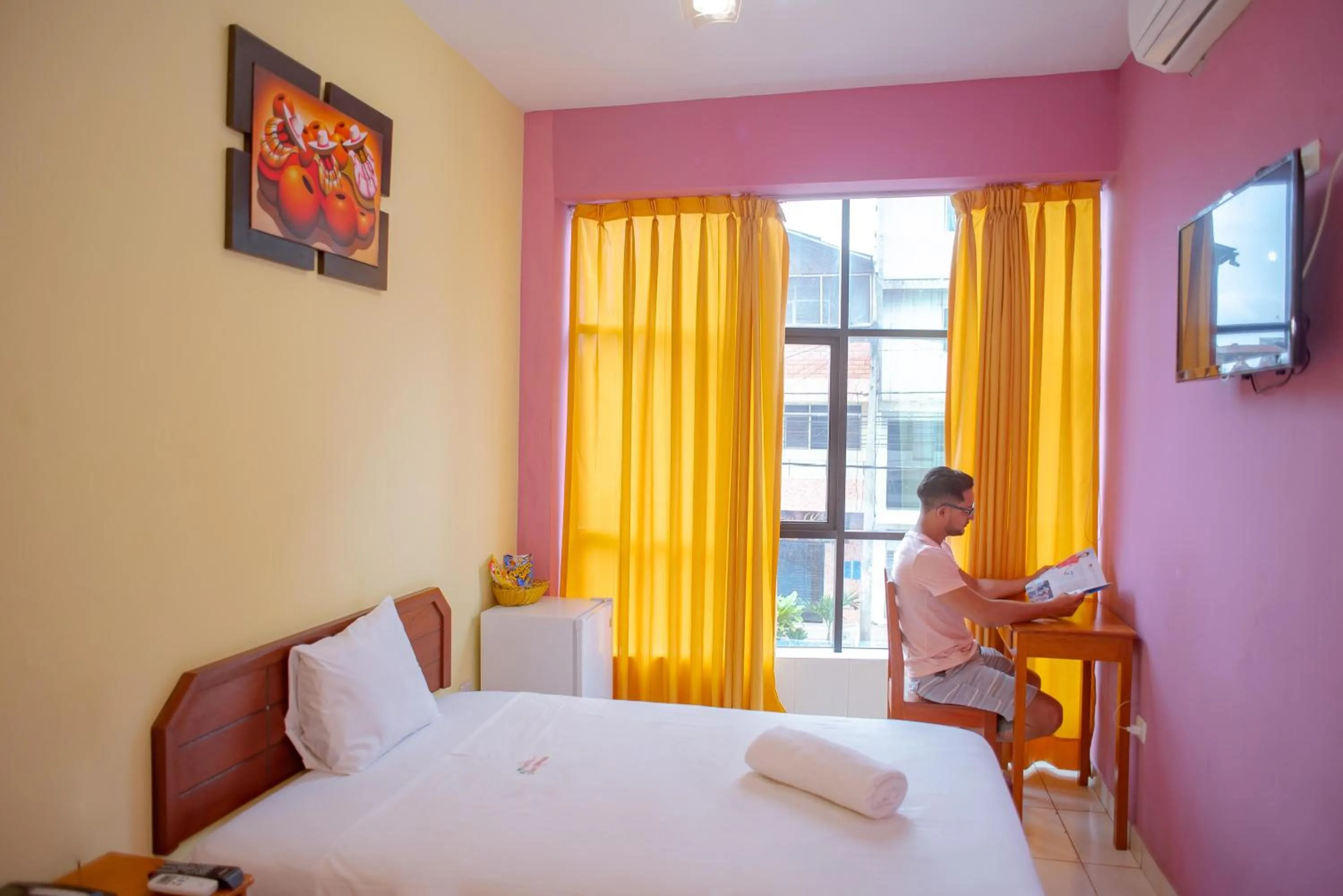 Photo of the whole room, Bed in Hotel Jhor Bush