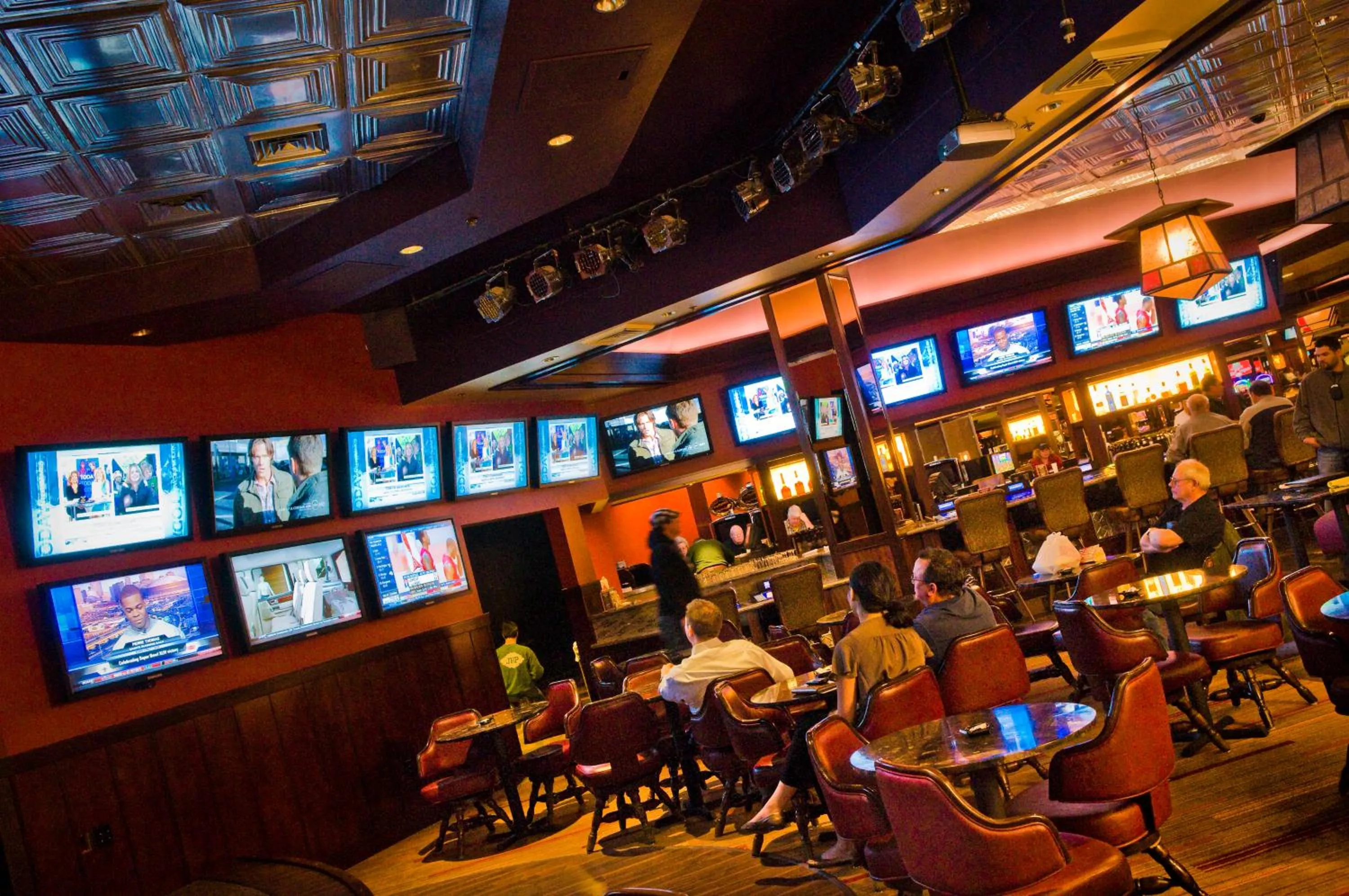 Communal lounge/ TV room in Carson Valley Inn
