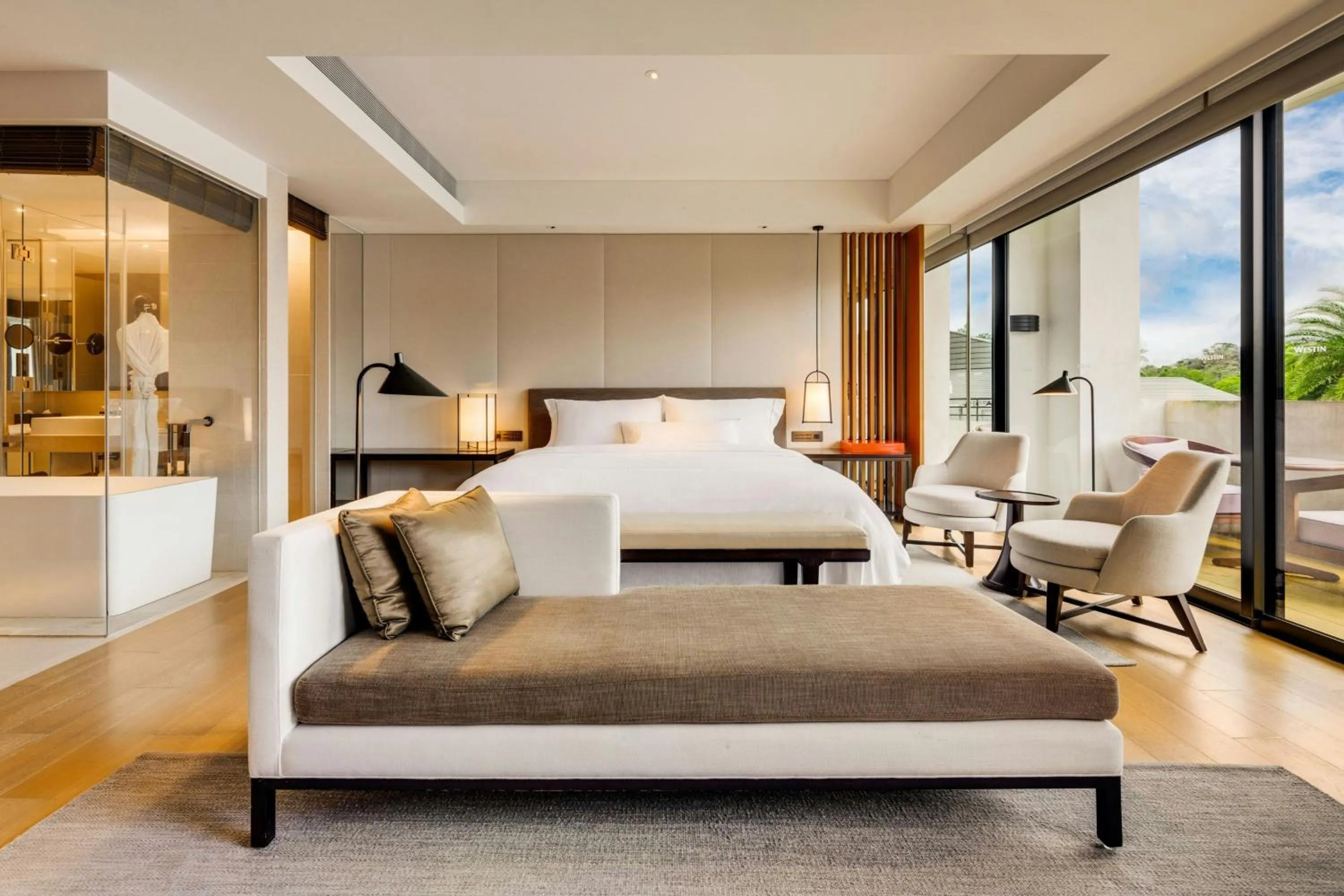 Photo of the whole room, Bed in The Westin Tashee Resort, Taoyuan