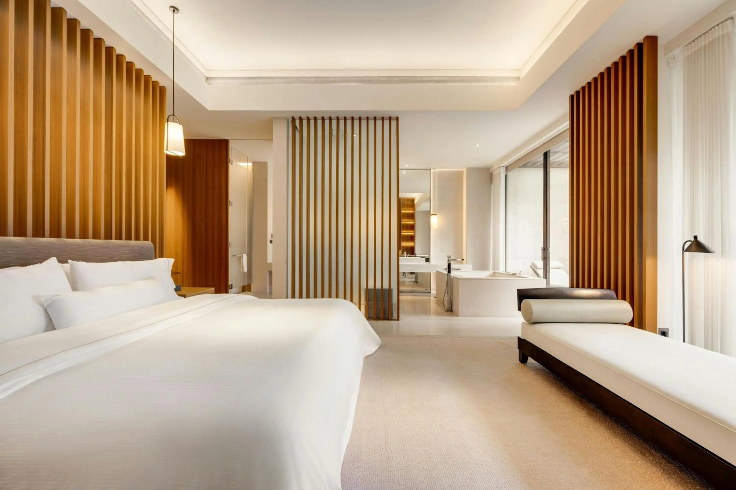 Photo of the whole room, Bed in The Westin Tashee Resort, Taoyuan