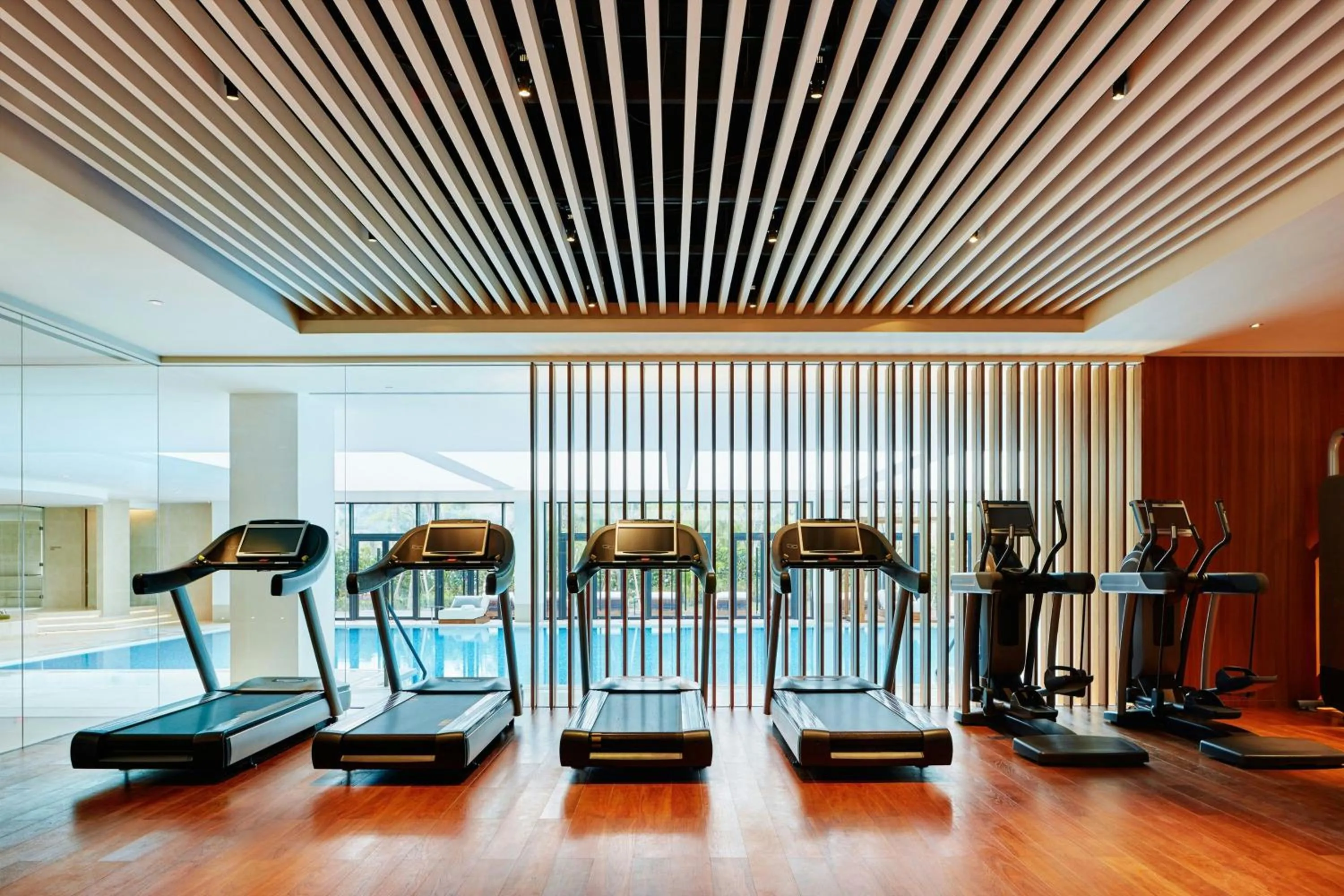 Fitness centre/facilities in The Westin Tashee Resort, Taoyuan