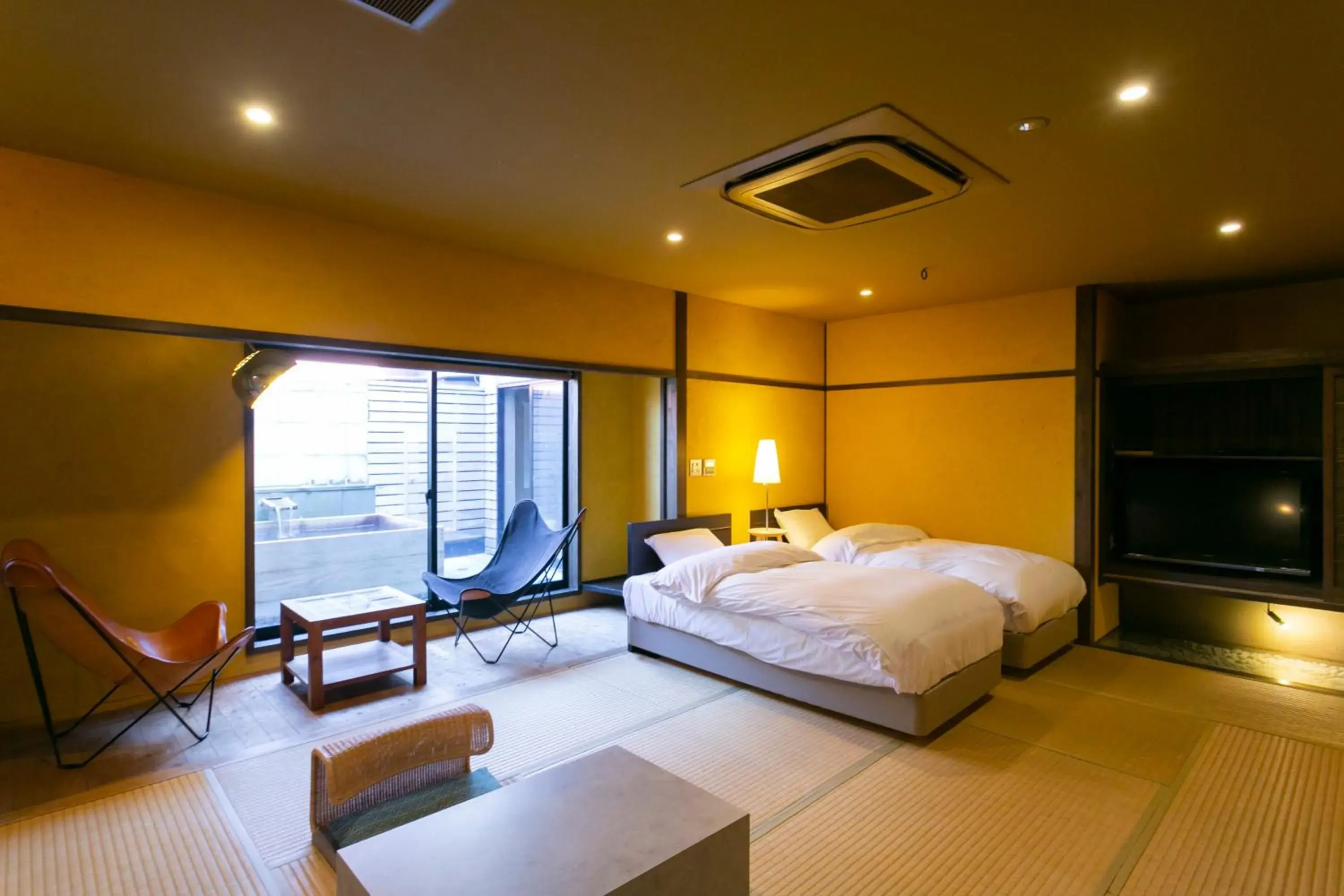 Japanese-Style Room with Open Air Bath - Yamabuki in Ryokan Yoshidaya Japanese-Style Room with Open Air Bath - Yamabuki in Ryokan Yoshidaya