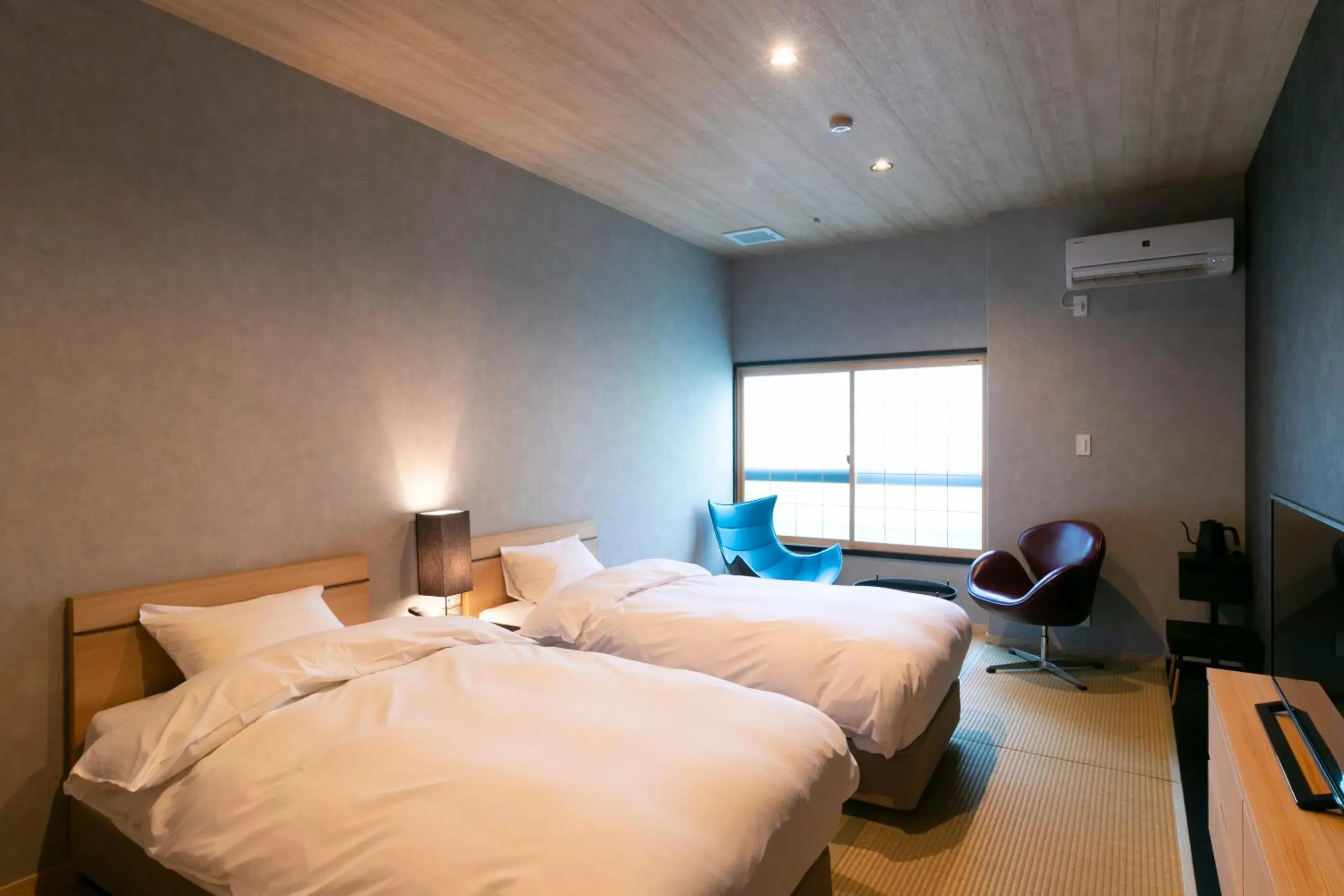 Bed in Ryokan Yoshidaya Bed in Ryokan Yoshidaya